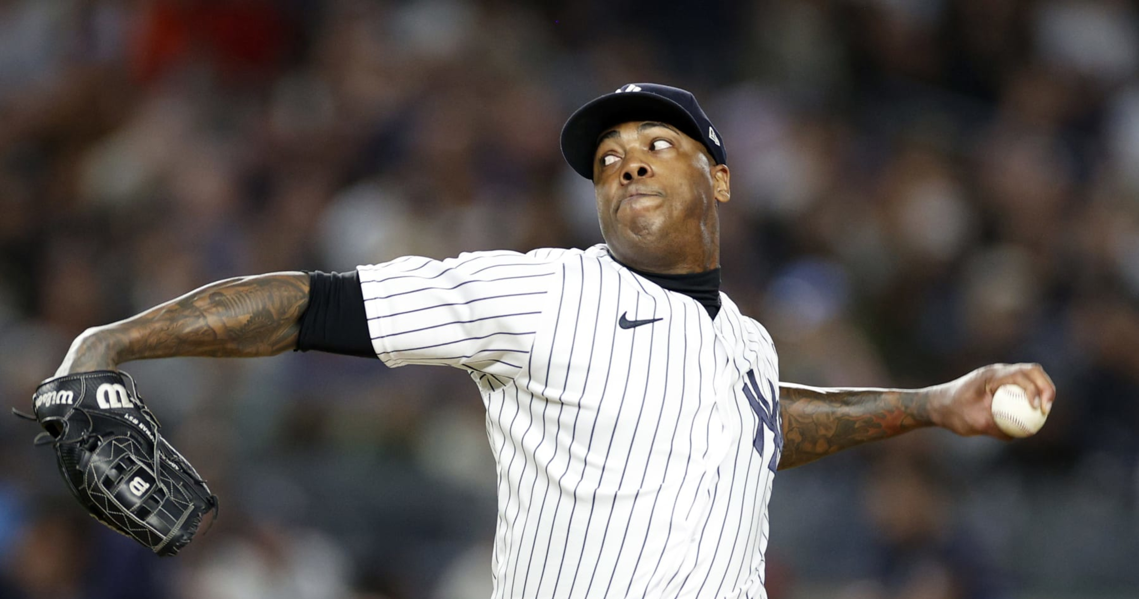 Yankees' Aroldis Chapman Helped Chances of Making Playoff Roster Tuesday, Boone ..