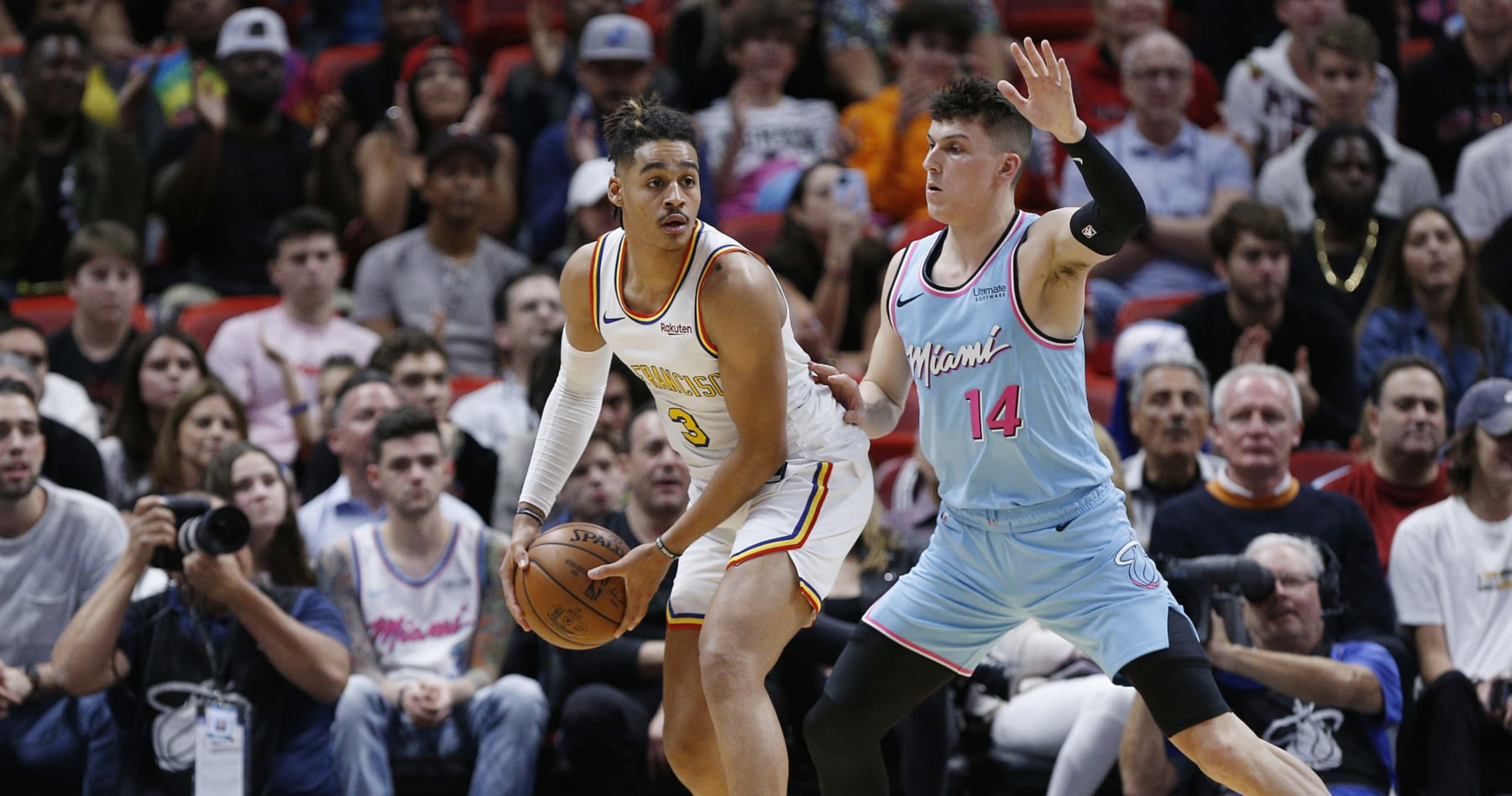 Tyler Herro on playoff struggles, potential extension with Heat