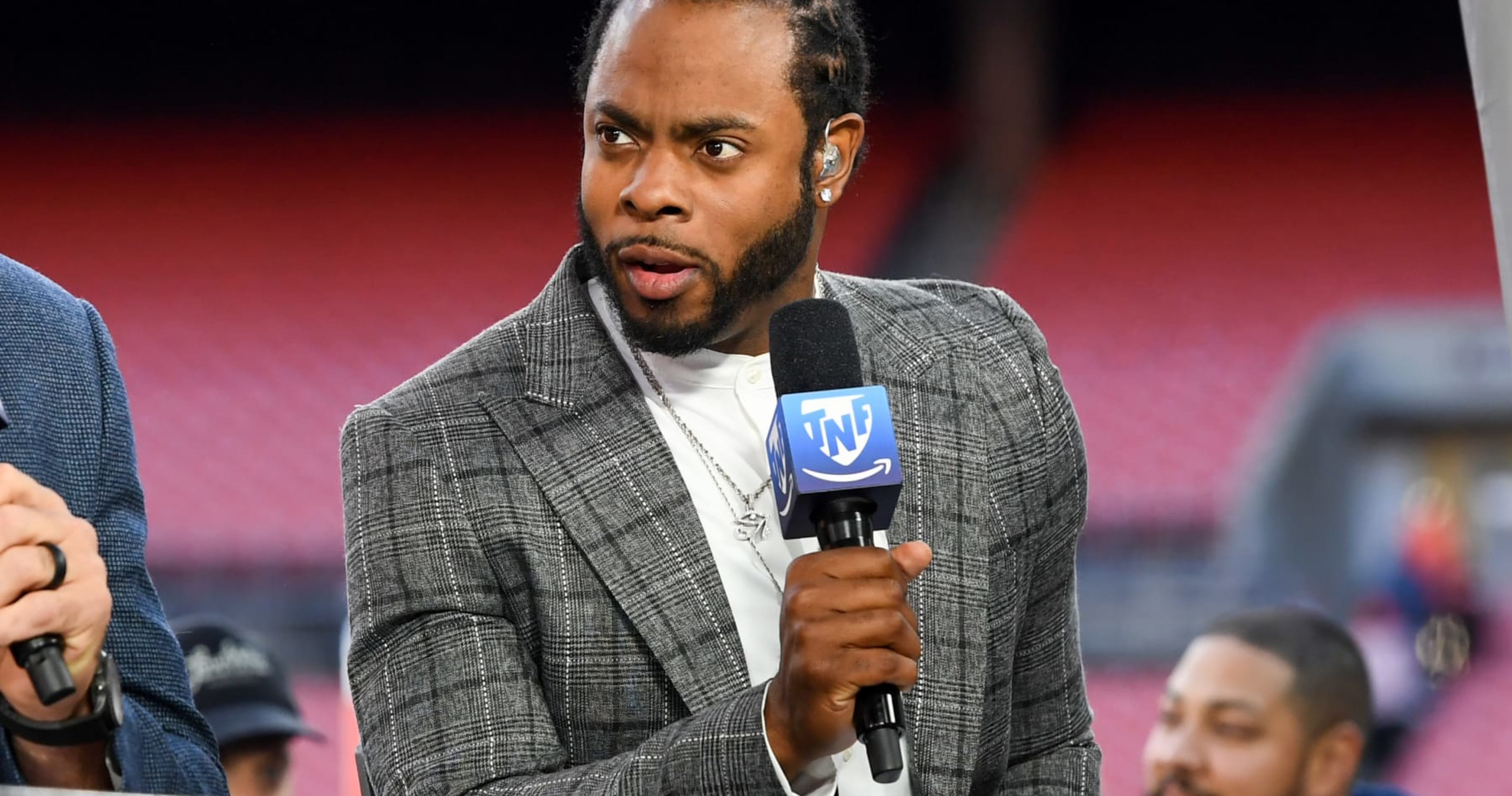 Richard Sherman, Marshawn Lynch on Broncos' Russell Wilson