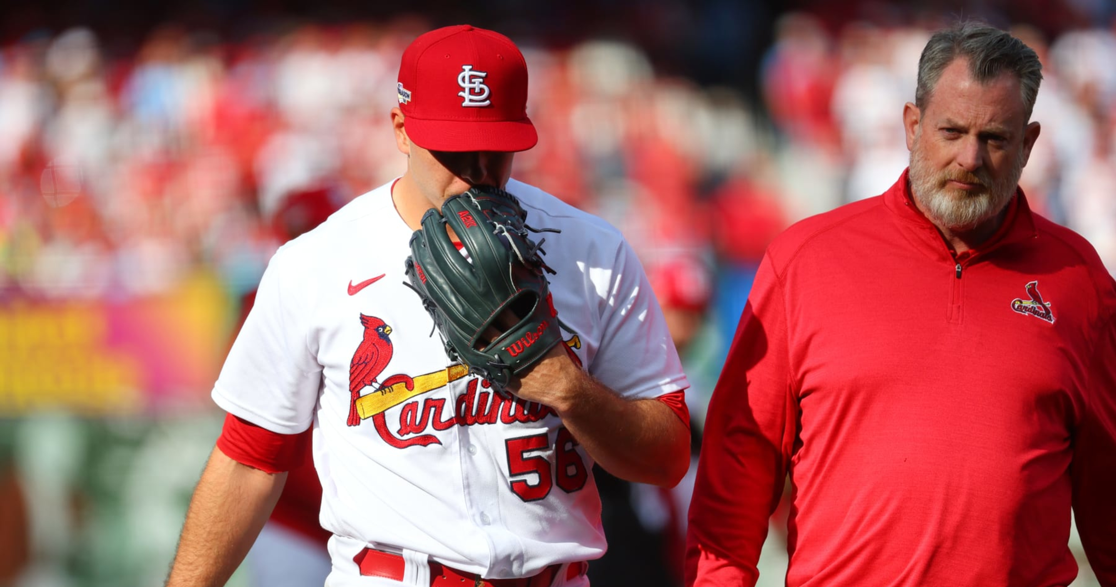Cardinals' Ryan Helsley to Have Tests on Finger Injury After Game