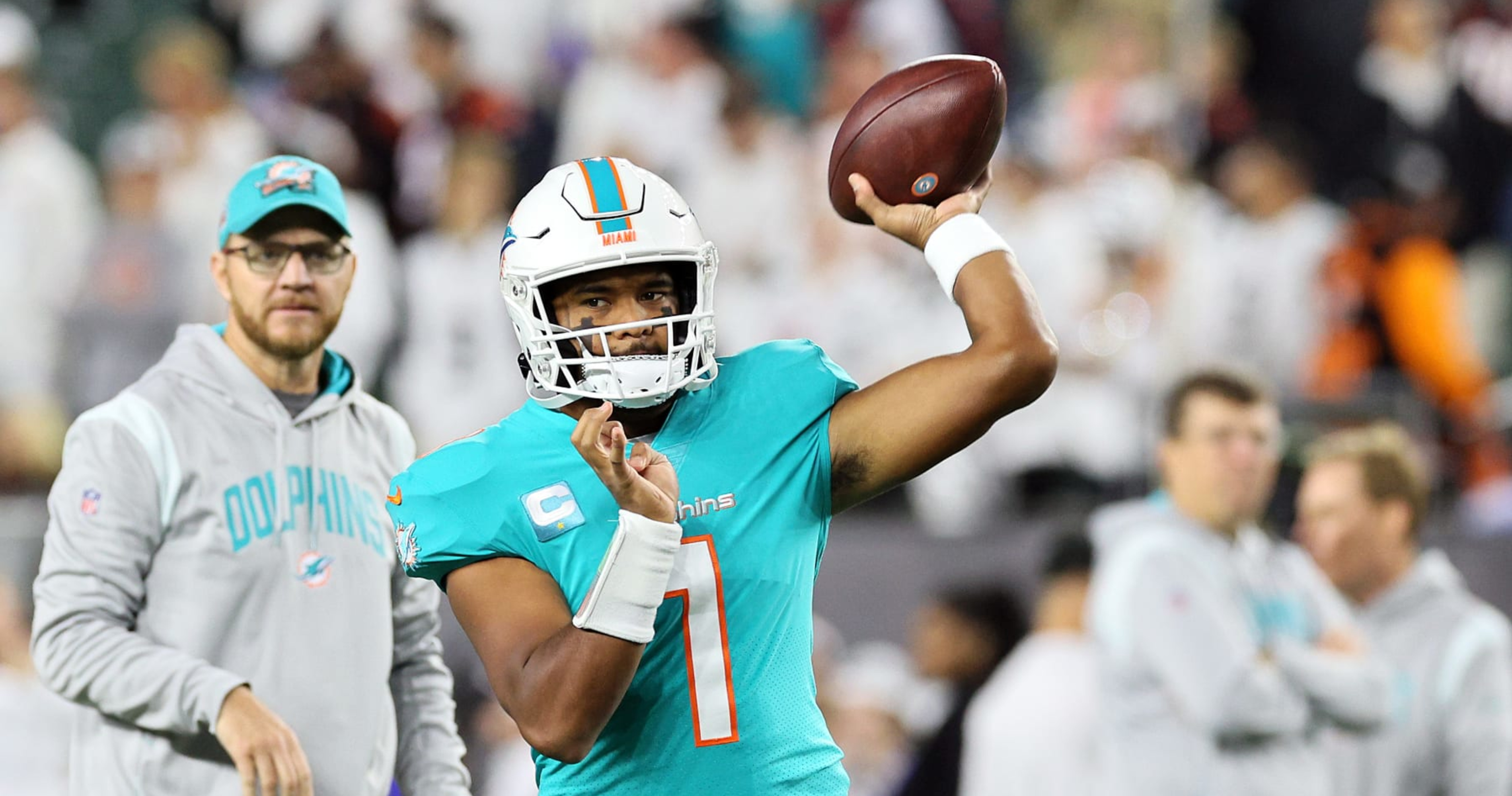 NFL, NFLPA Announce Concussion Protocol Was Followed for Dolphins' Tua Tagovailo..