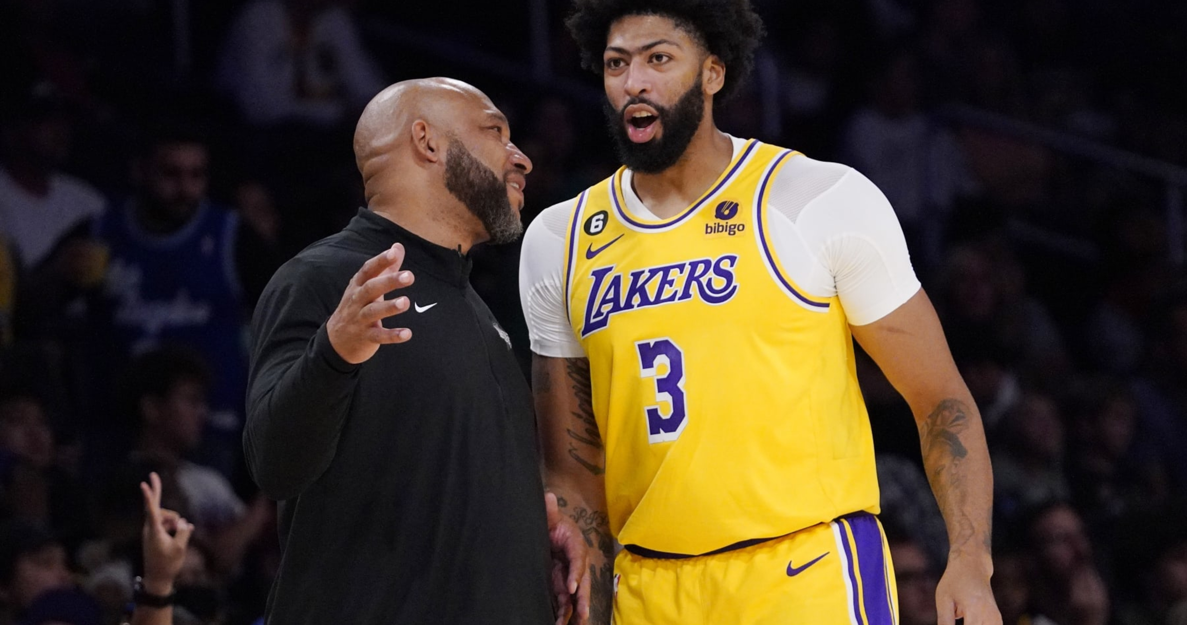 Lakers News: Anthony Davis Starting at Center 'Under Heavy Consideration,'  Ham Says | News, Scores, Highlights, Stats, and Rumors | Bleacher Report