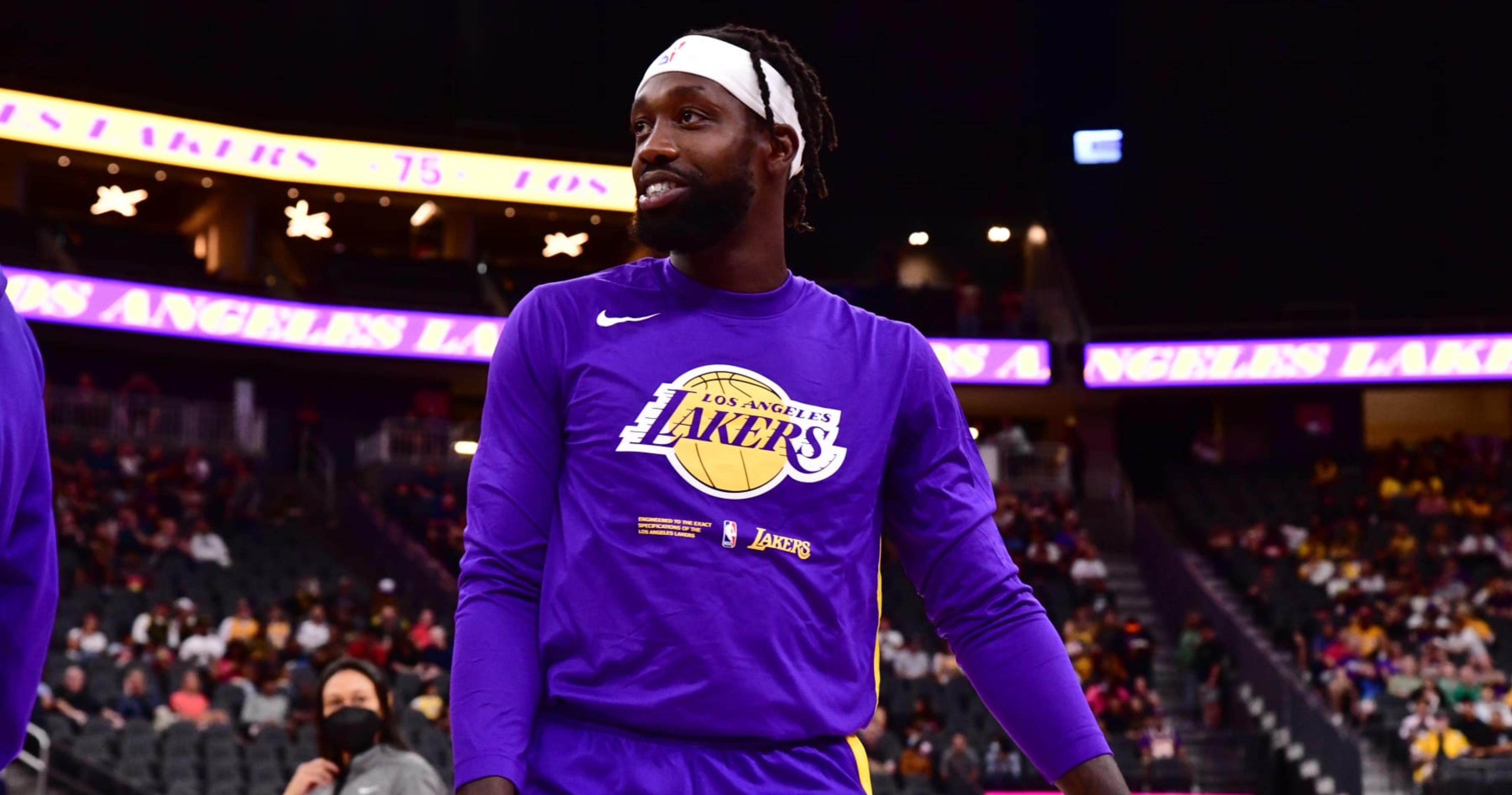 NBA Buzz on X: First look at Patrick Beverley in Lakers gear, rocking  their new “Statement” jerseys! 🔥 Welcome to LA, Pat Bev!   / X