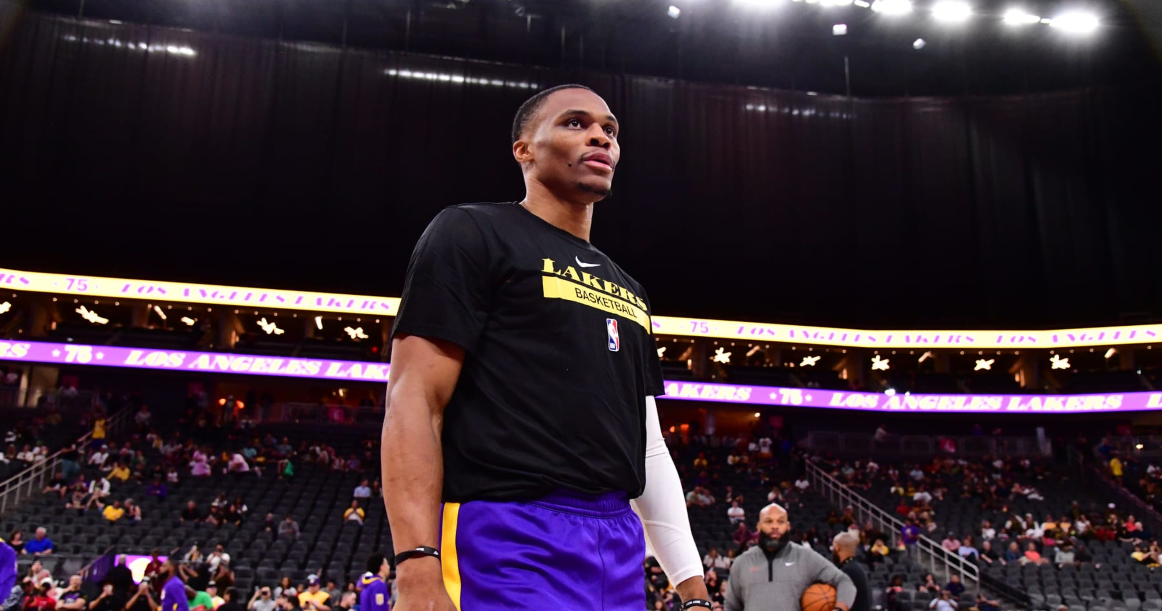 Lakers News: Russell Westbrook Featured in Starting Lineup Early in Training  Camp, News, Scores, Highlights, Stats, and Rumors