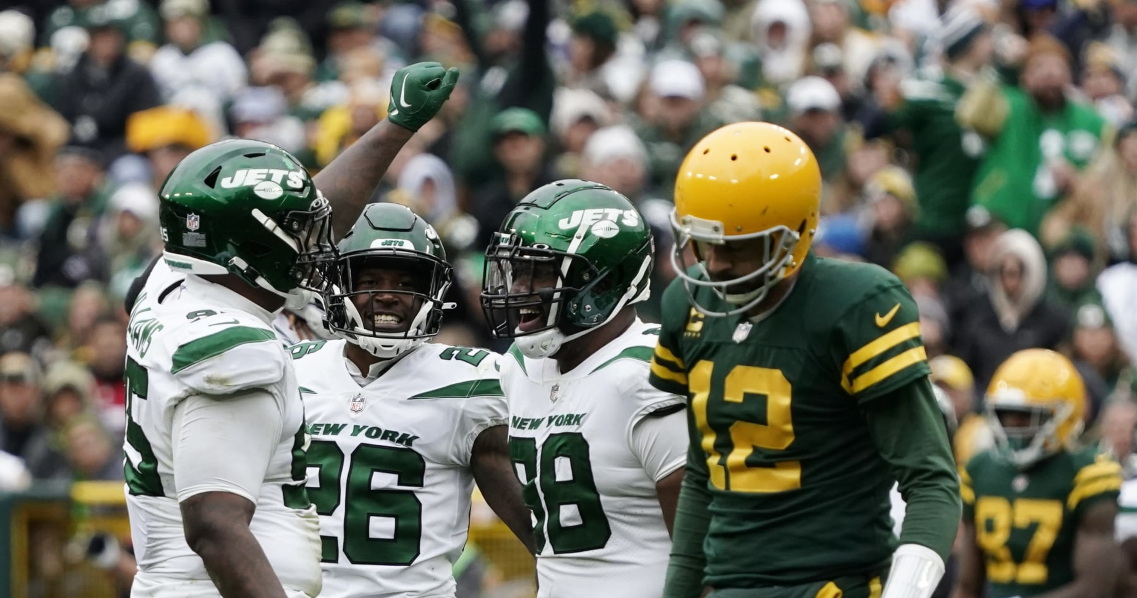 Packers vs Jets Week 6: Green Bay loses to New York in 27-10 upset - Acme  Packing Company