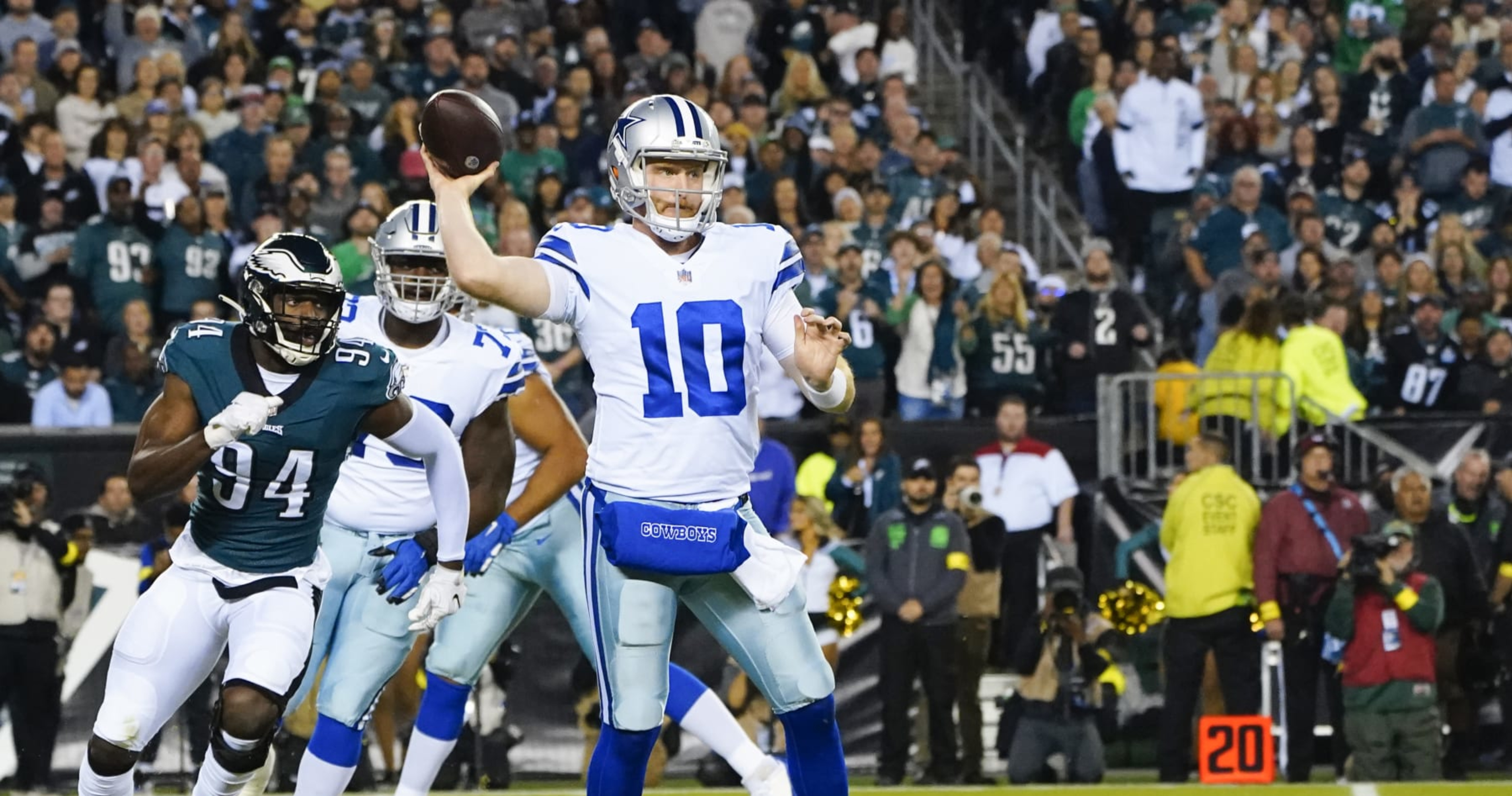 CBS Sports on X: Cooper Rush is the first QB to start his