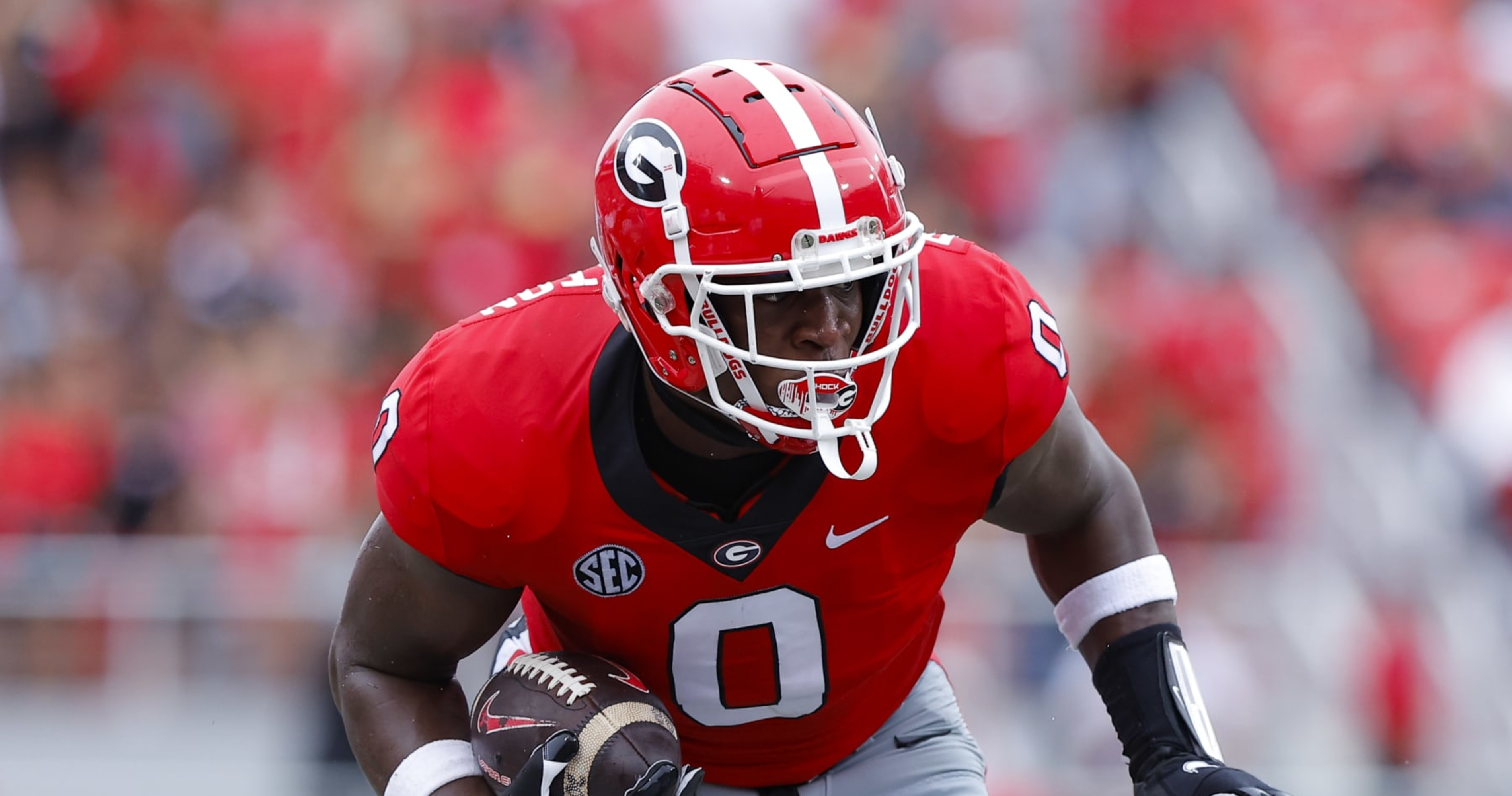 The Draft Network on X: Georgia TE Darnell Washington to