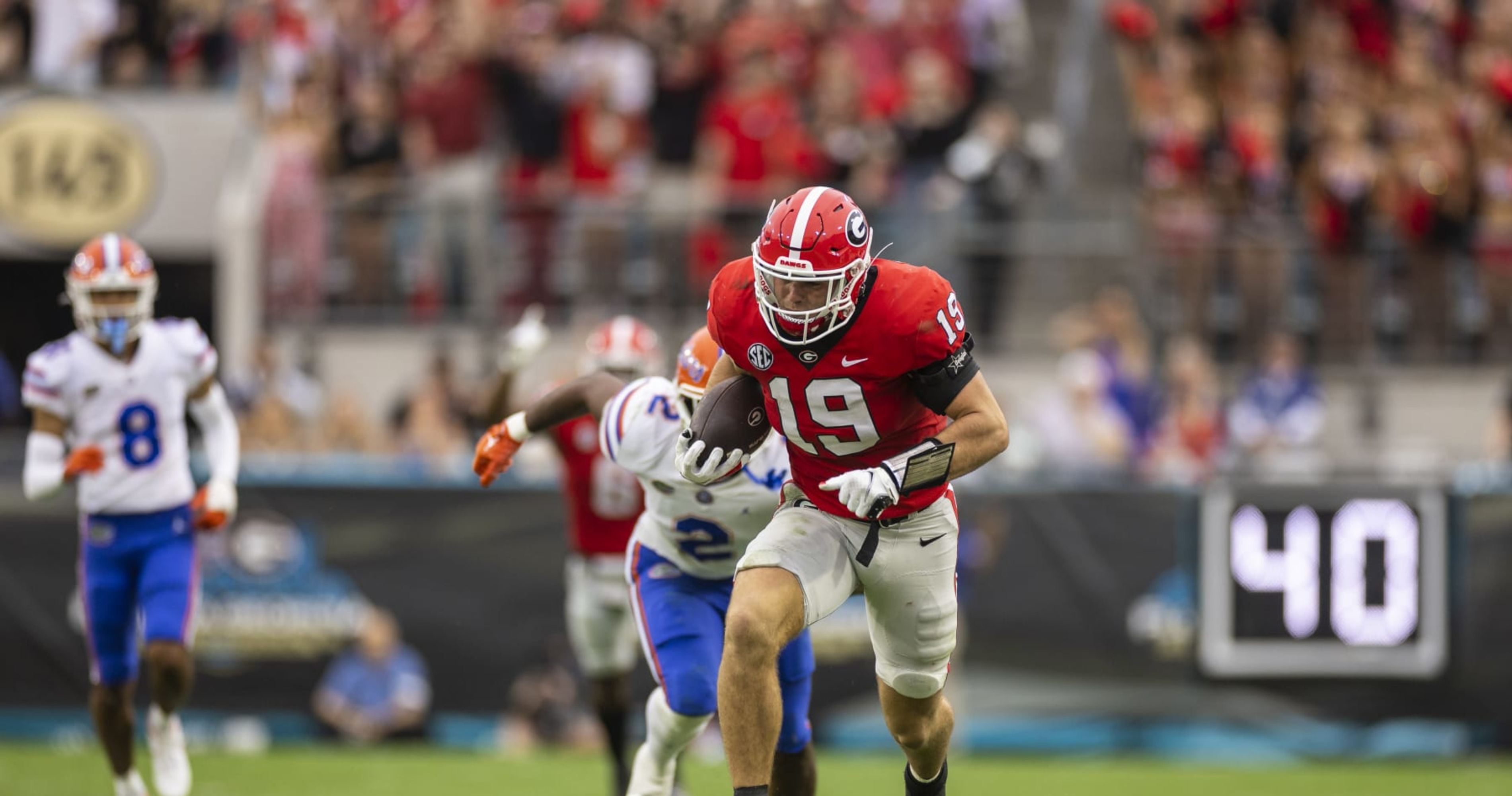 How Brock Bowers brings out the best in Georgia football: 'I call him  Captain America' – 95.5 WSB