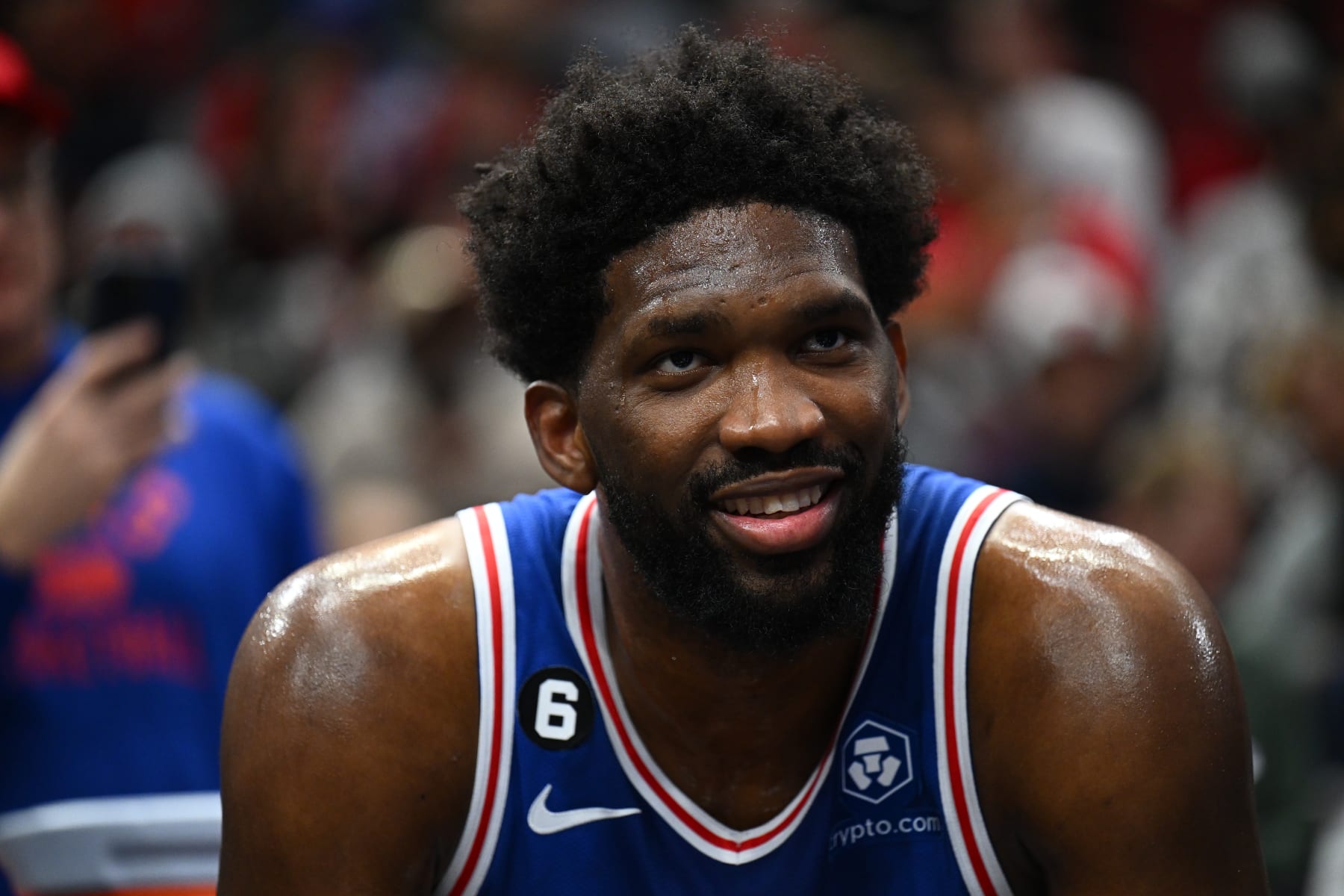 76ers' Joel Embiid Hyped for Staying Undefeated vs. Bulls with Clutch