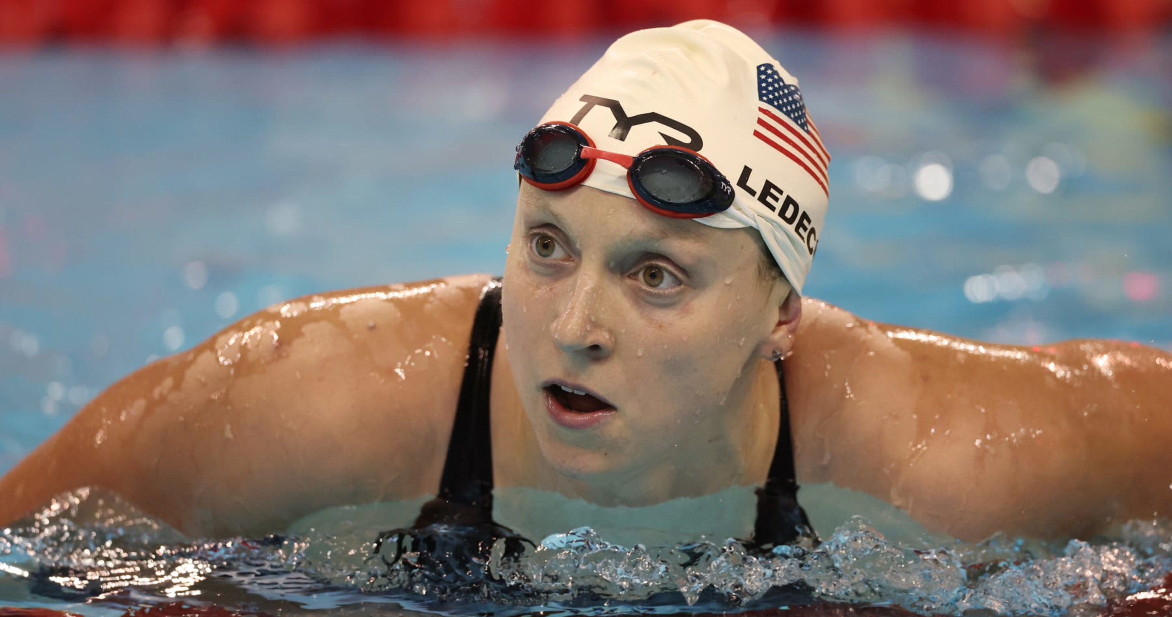 Katie Ledecky Sets World Record in 1,500Meter Freestyle at FINA