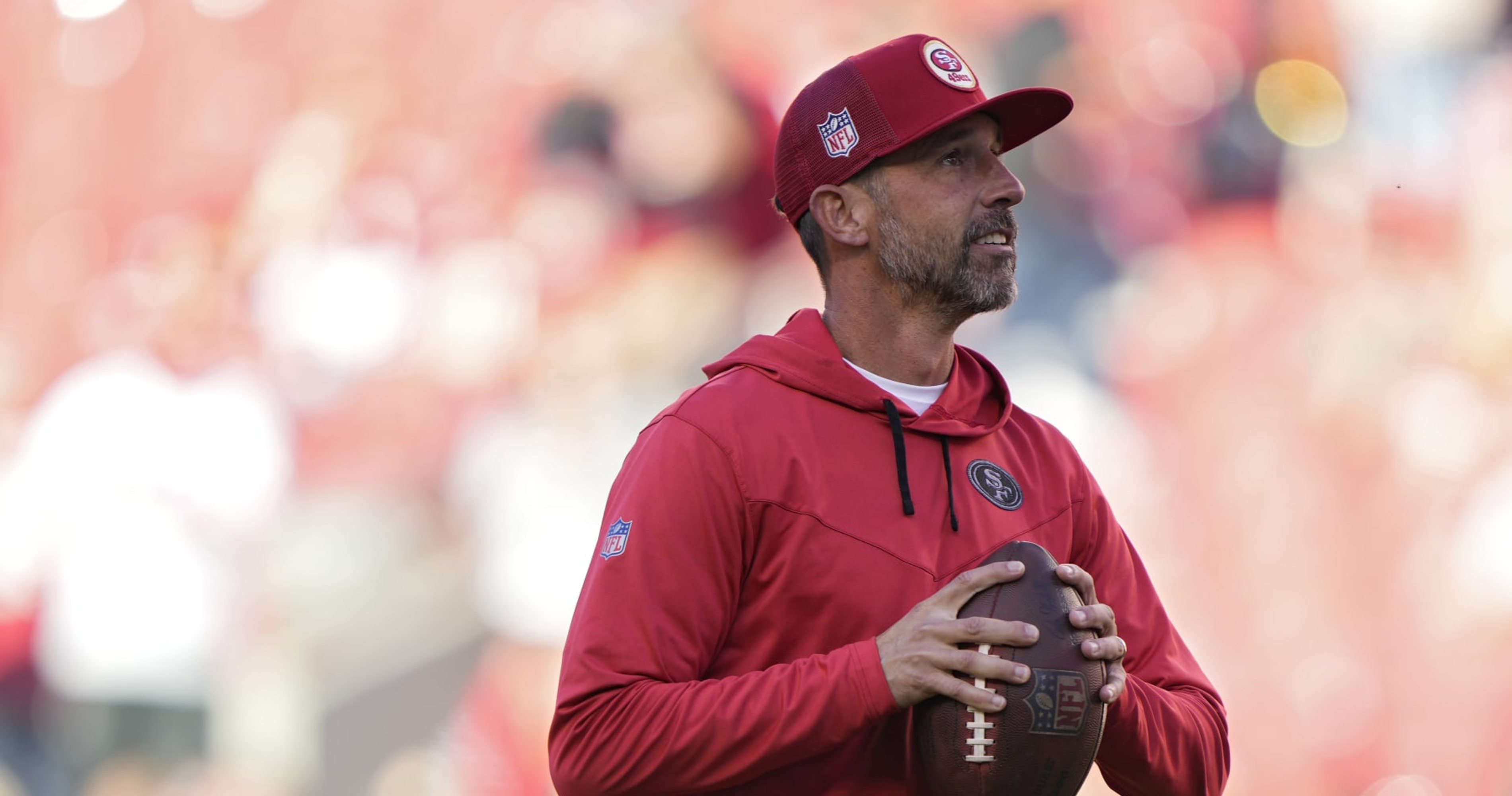 49ers Coach Kyle Shanahan Not Happy With NFL's Hat Rules - Sports  Illustrated