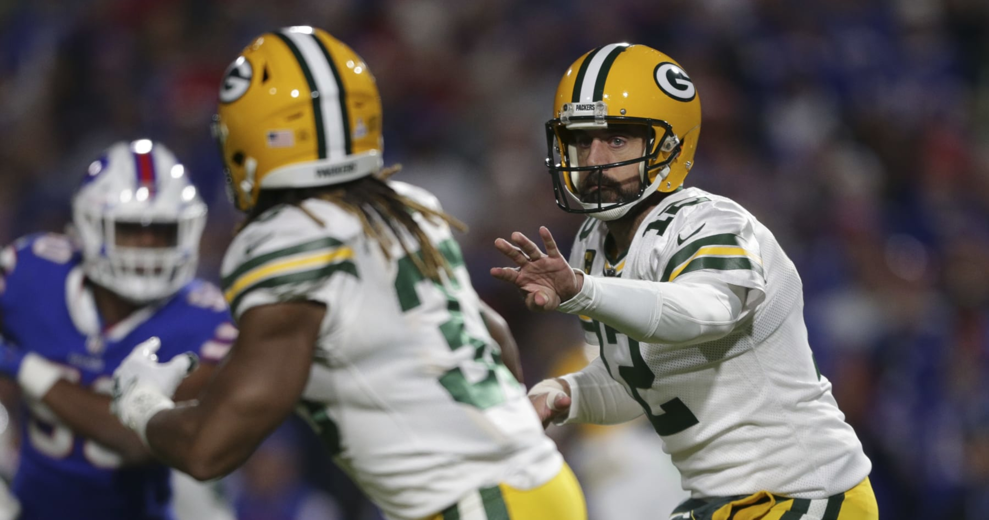 Packers: AJ Dillon's legs should add power to Packers' run game TUES