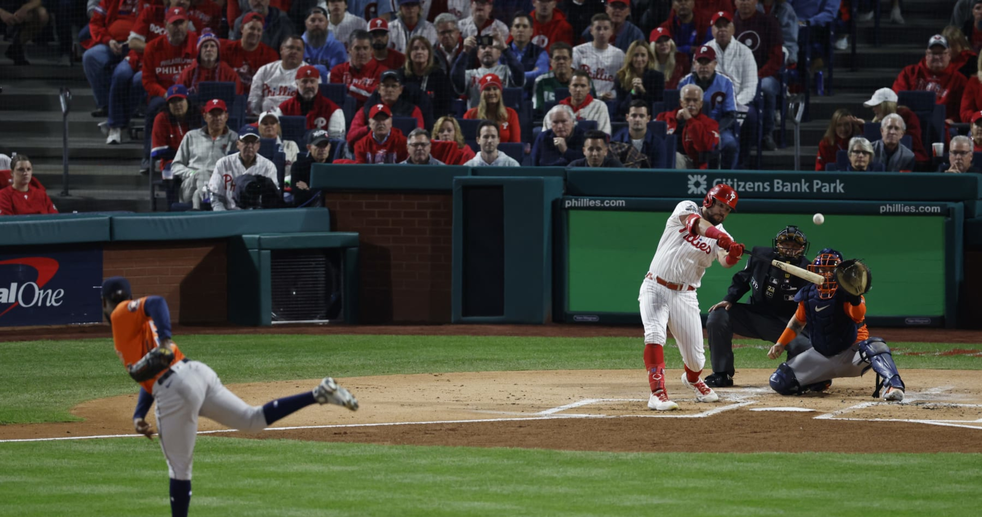 Phillies fans brawl in bathroom after Astros win Game 4