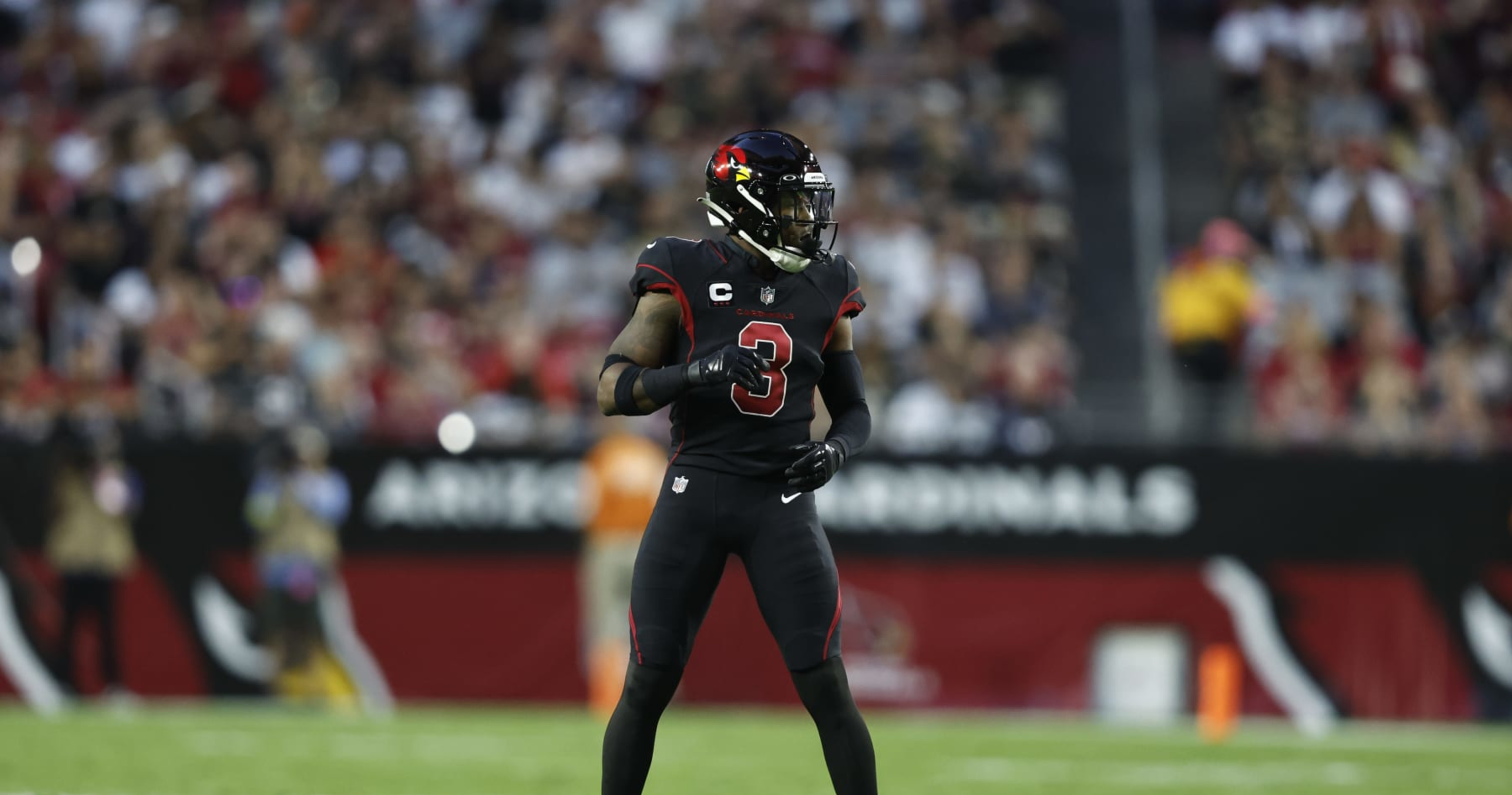 Arizona Cardinals free safety Chris Banjo during the Los Angeles Rams