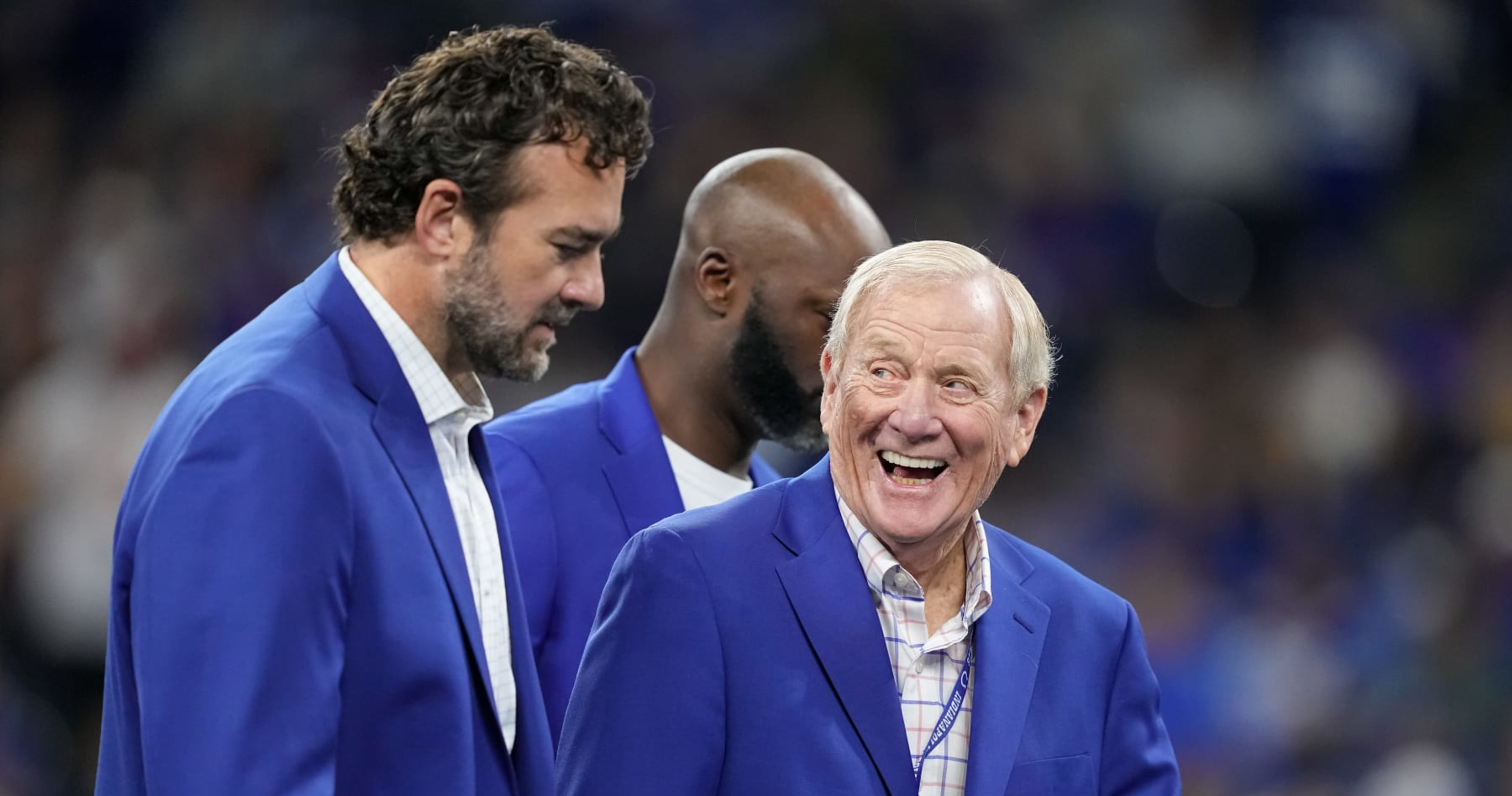 Colts owner Jim Irsay defends decision to hire Jeff Saturday: 'I'm glad'  about lack of NFL experience