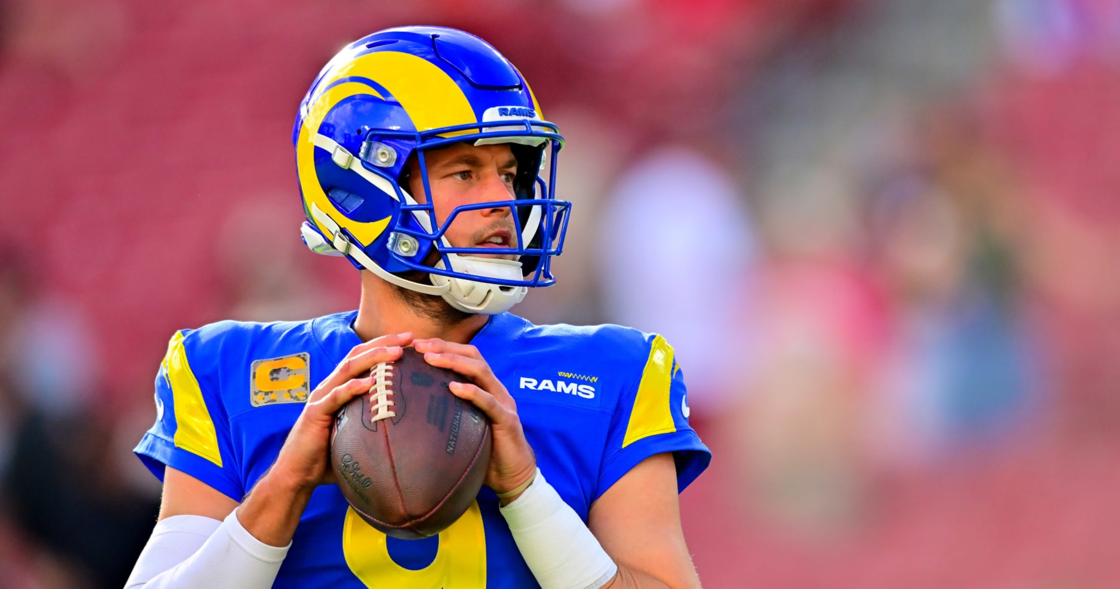 Report: Rams' Matthew Stafford Out Week 10 with Concussion Barring 'Drastic Chan..