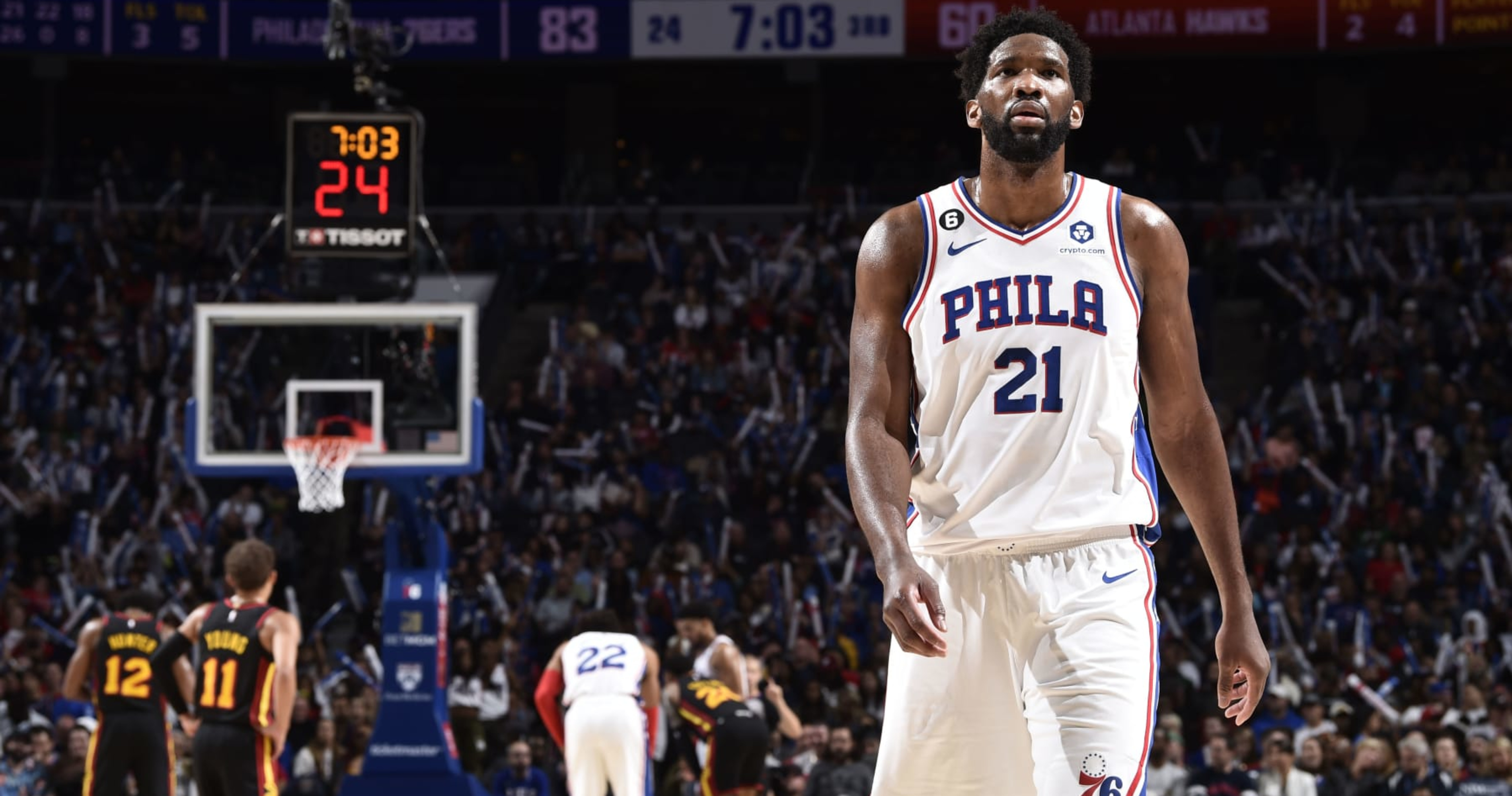 Sixers' Injury-Free Streak Short-Lived as Embiid Suffers Sprain