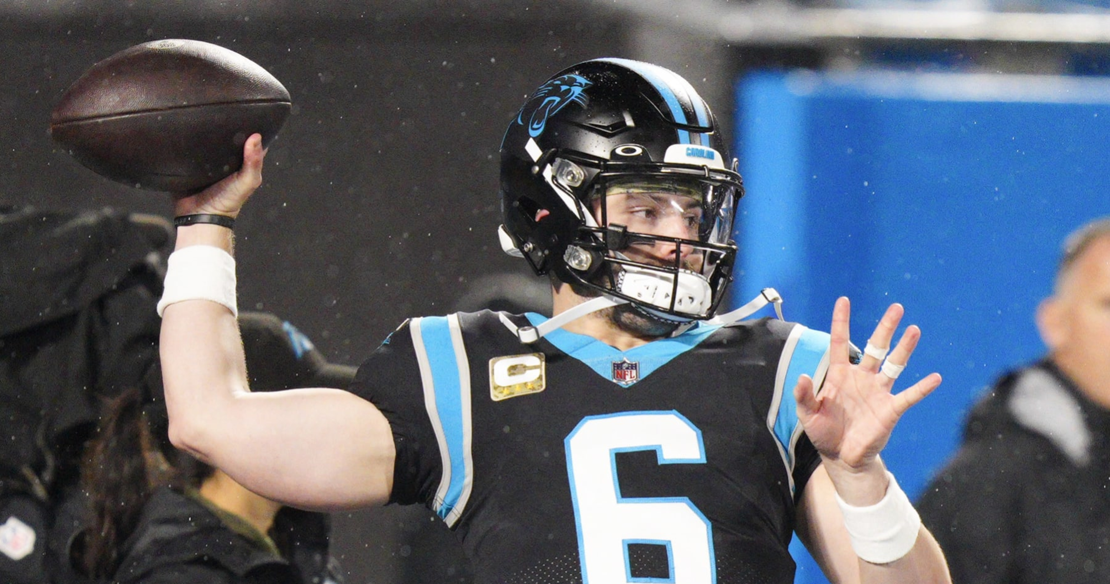 NFL on X: Panthers expected to waive Baker Mayfield. (via