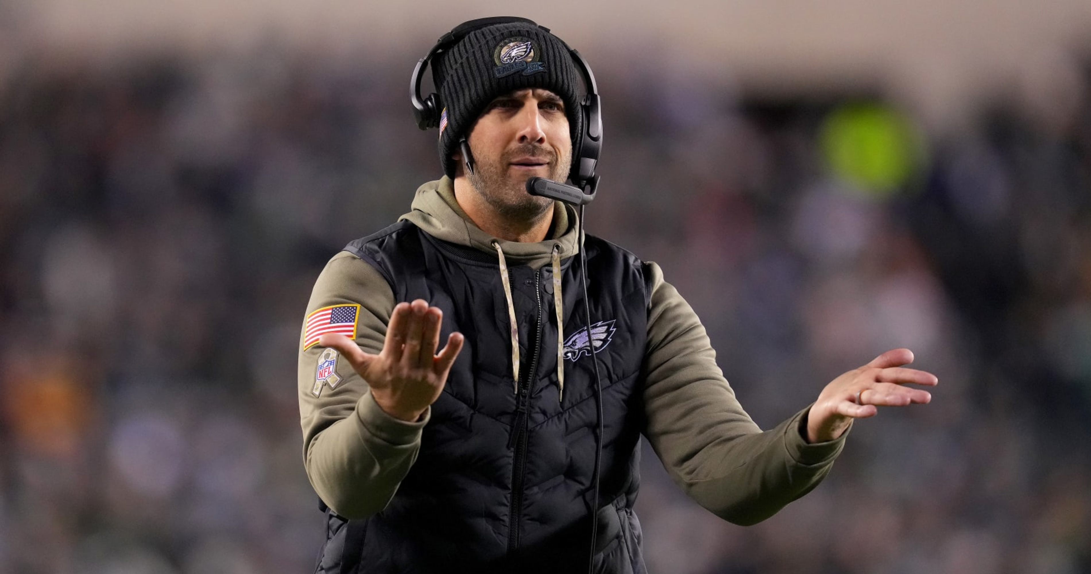 Commanders upset Eagles after late unnecessary roughness call