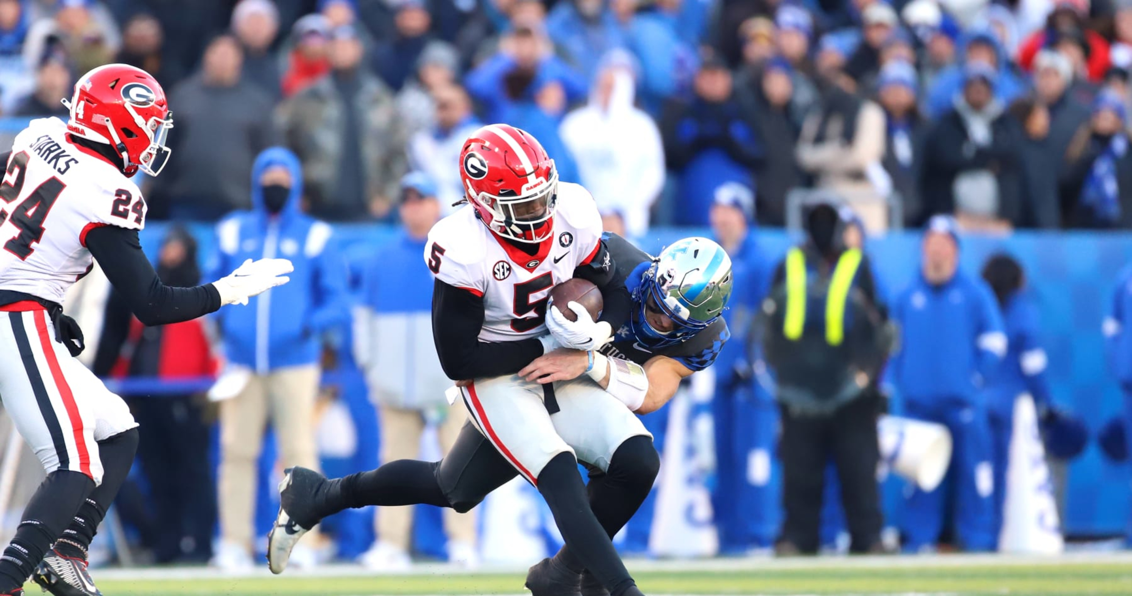 UGA finds stride late to top Kentucky - Statesboro Herald