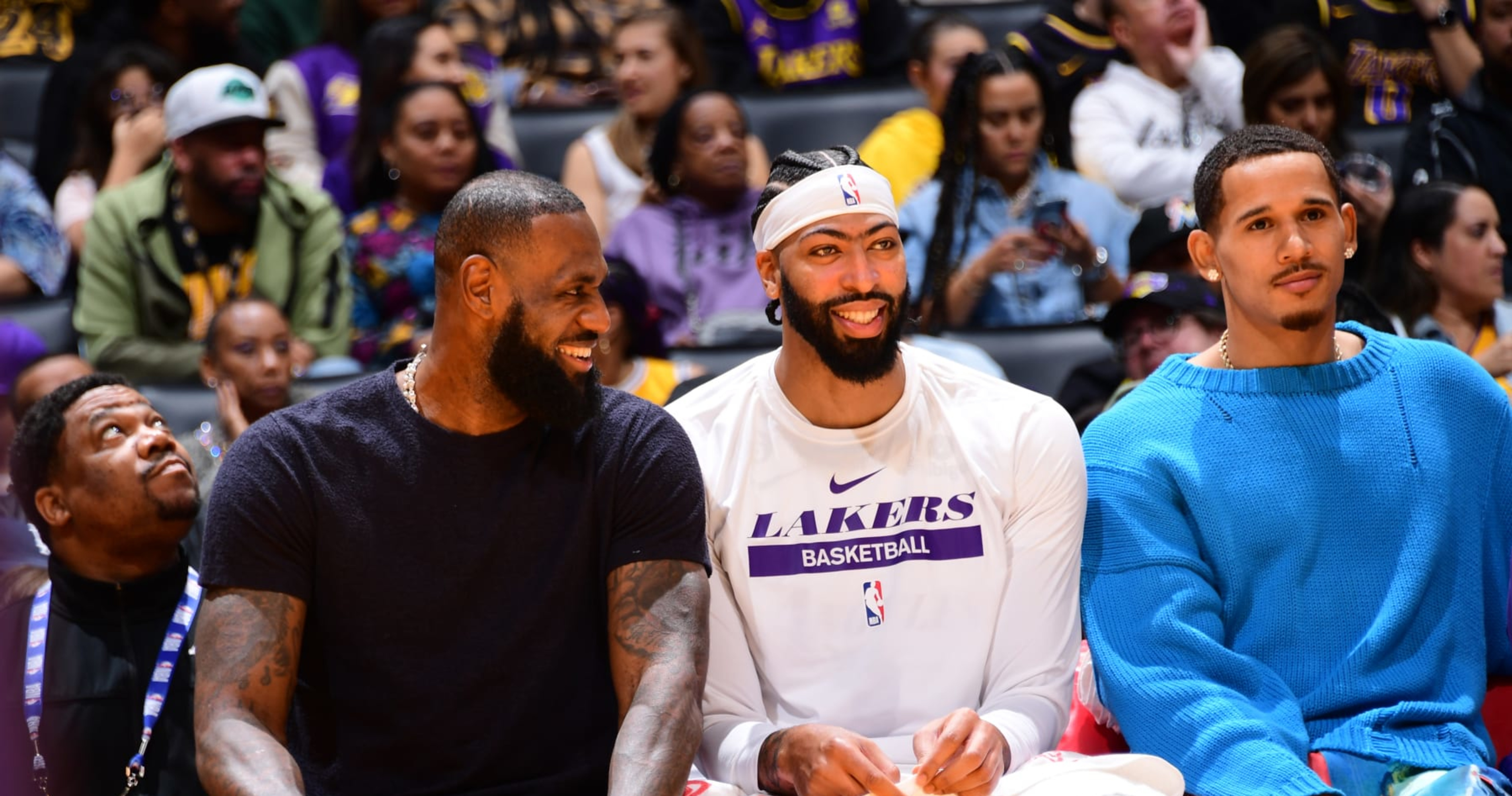 Lakers' Anthony Davis Reveals LeBron James' Reaction To His Dominance ...