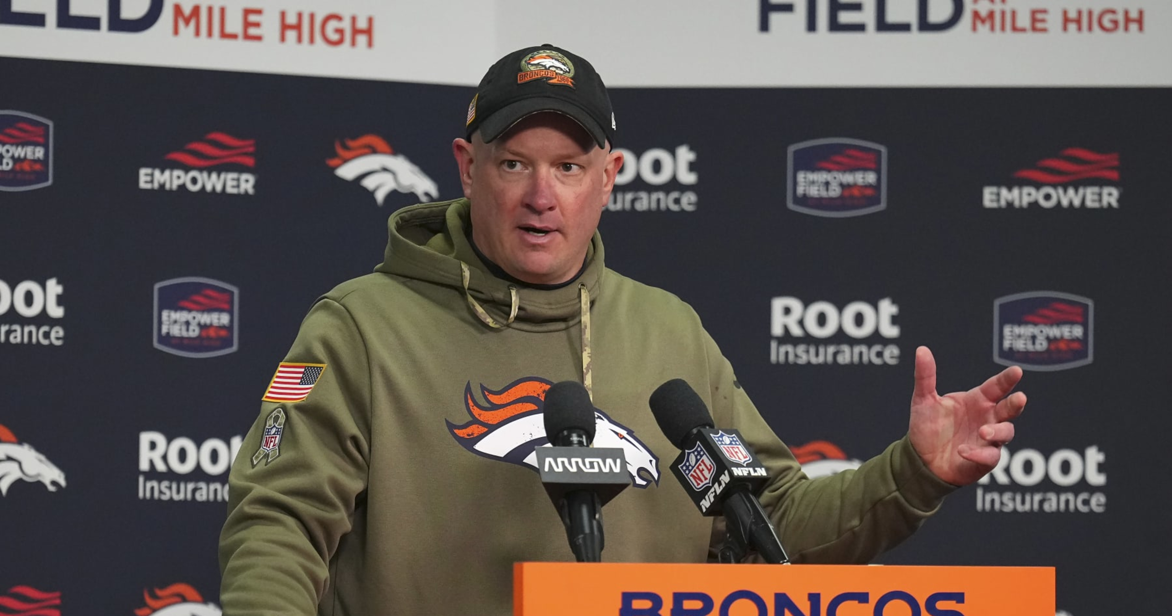 Nathaniel Hackett Fired as Broncos HC After 51-14 Loss to Rams, 4-11 Record
