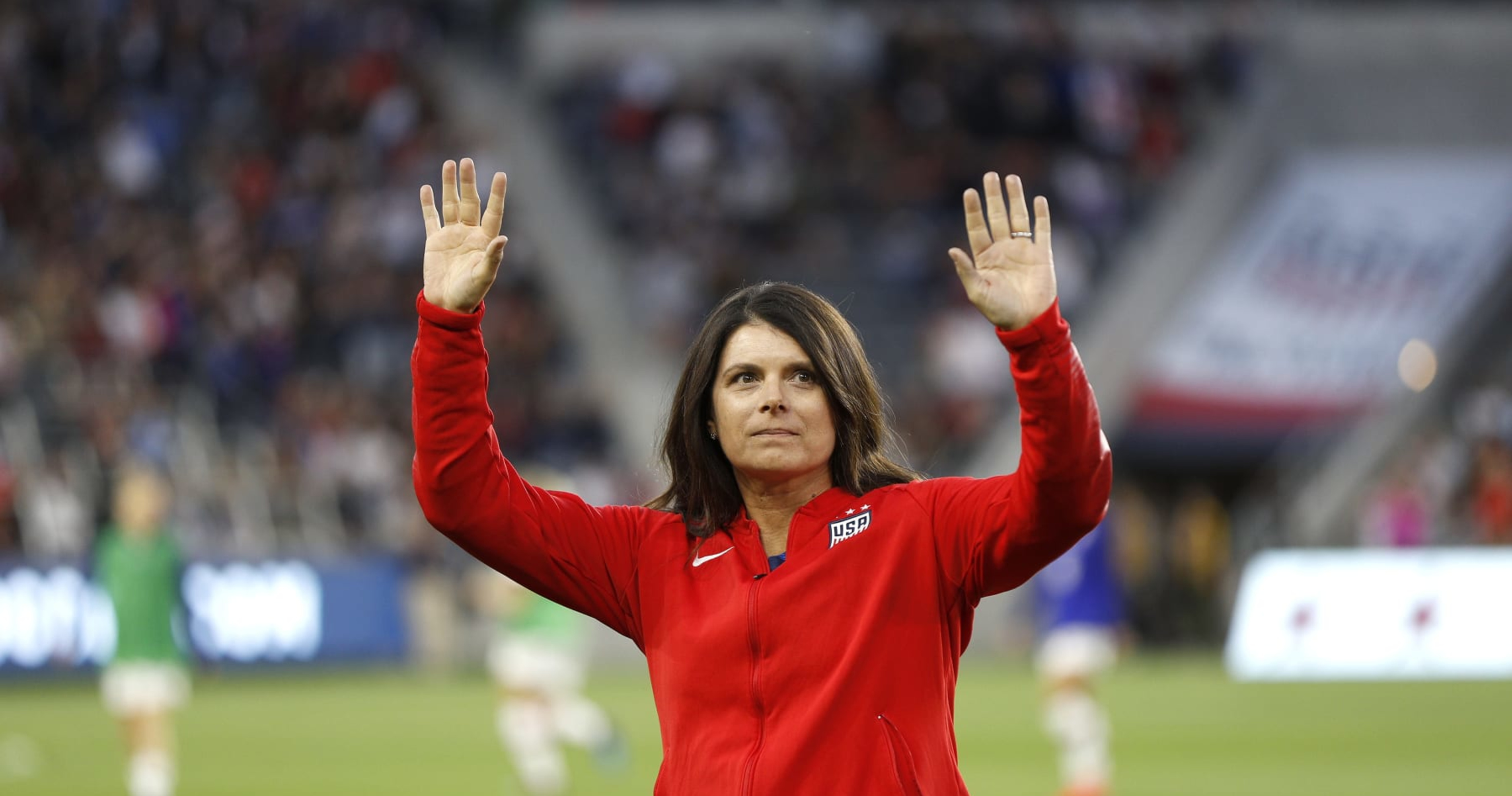 spole Arrangement sjældenhed Mia Hamm Talks USWNT, World Cup, Mallory Pugh, Frito-Lay and More in B/R  Interview | News, Scores, Highlights, Stats, and Rumors | Bleacher Report