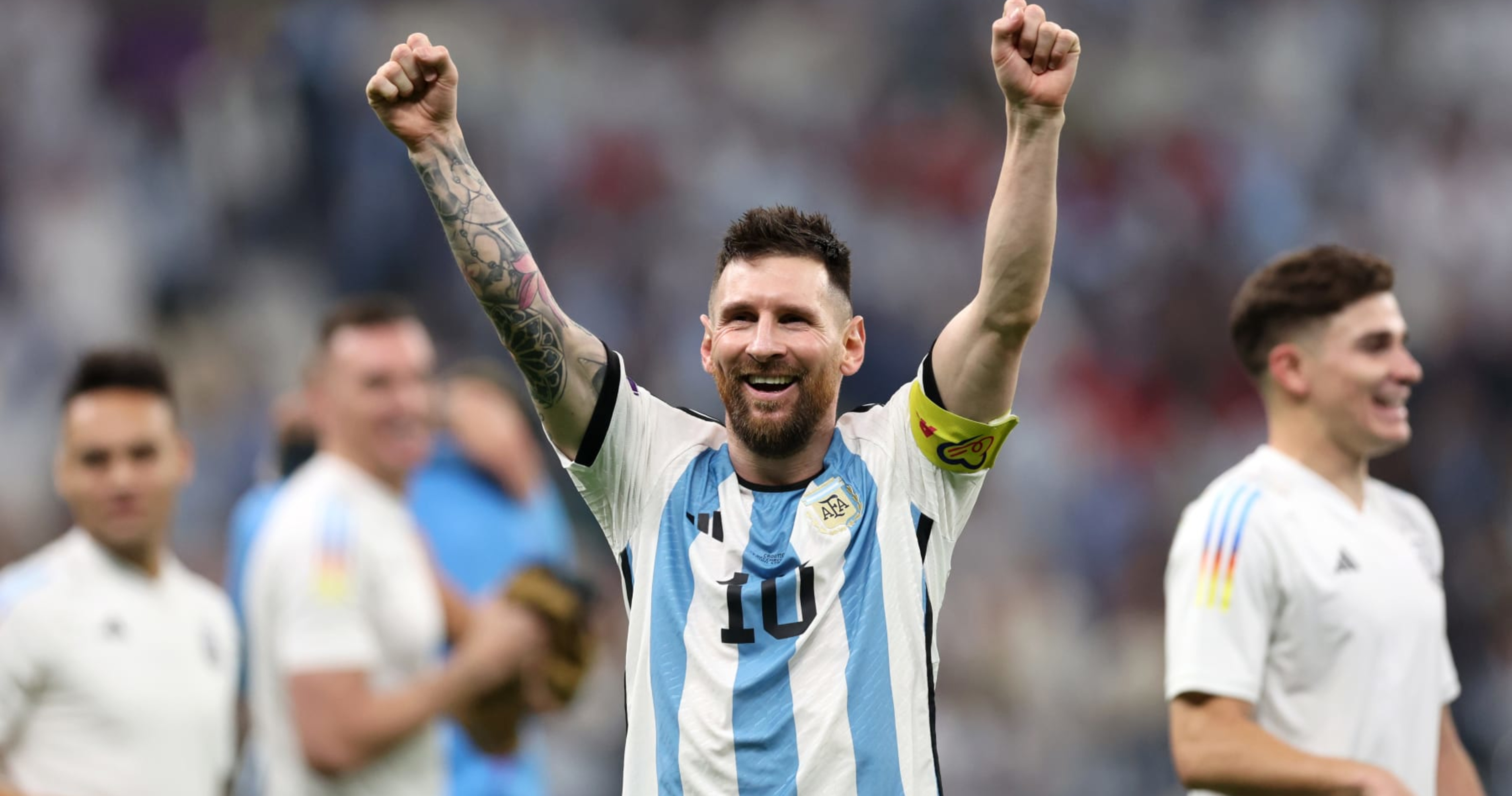 Lionel Messi's Trip to World Cup Final Celebrated by Twitter as Argentina Top Cr..