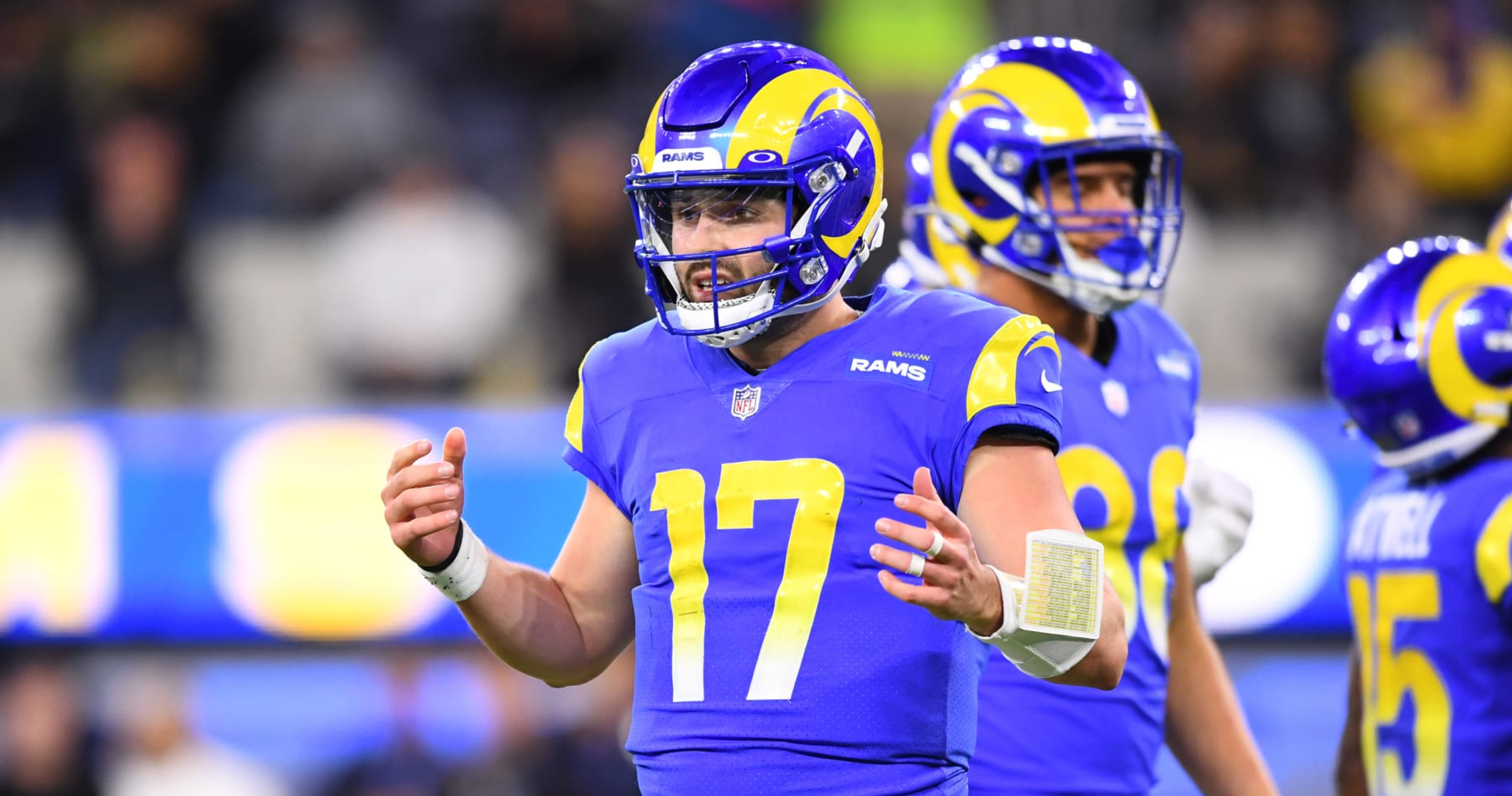Rams' Baker Mayfield to Start at QB vs. Packers; John Wolford Has Neck Injury