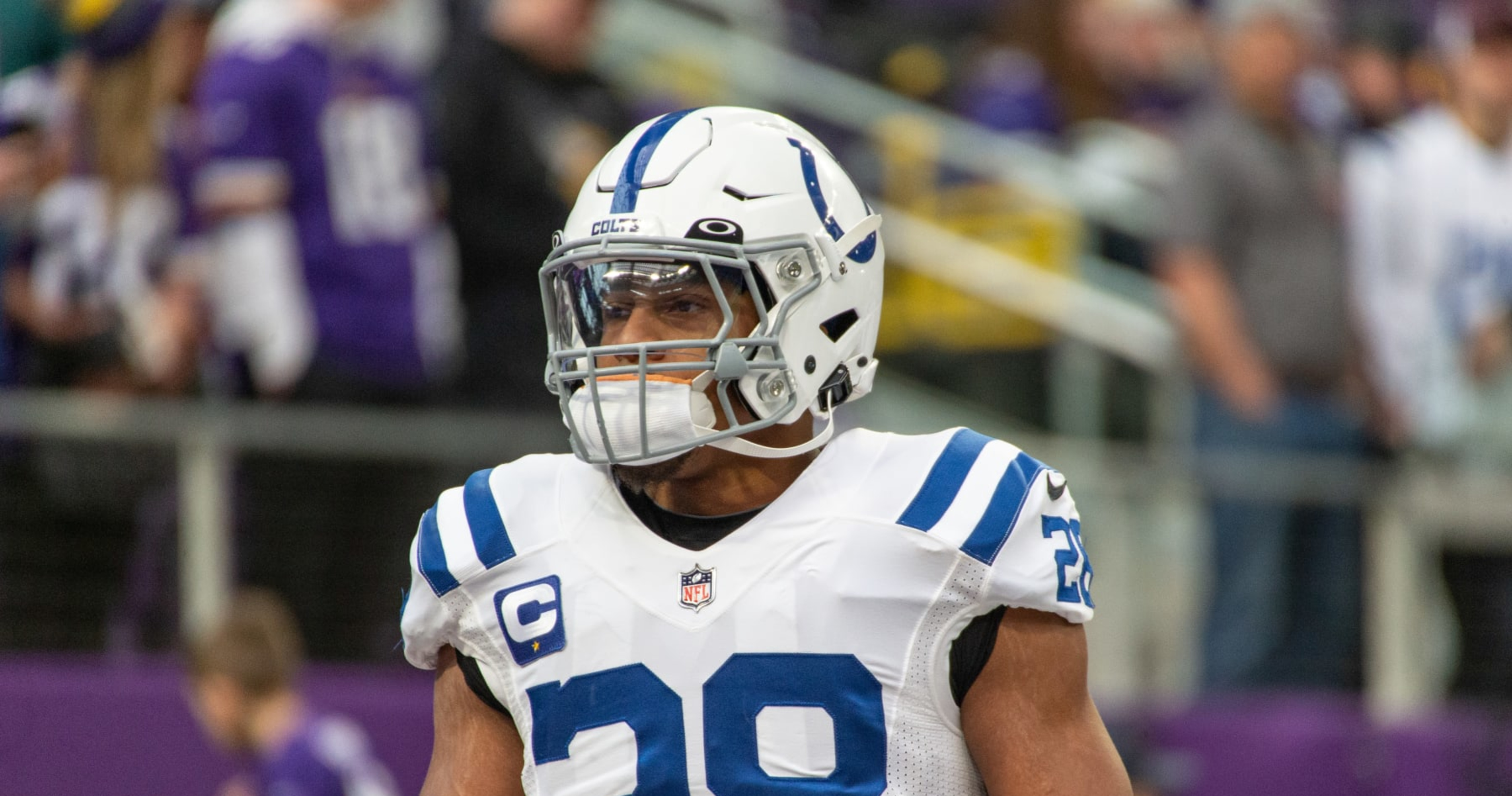 Jonathan Taylor ruled out with ankle injury against Viking