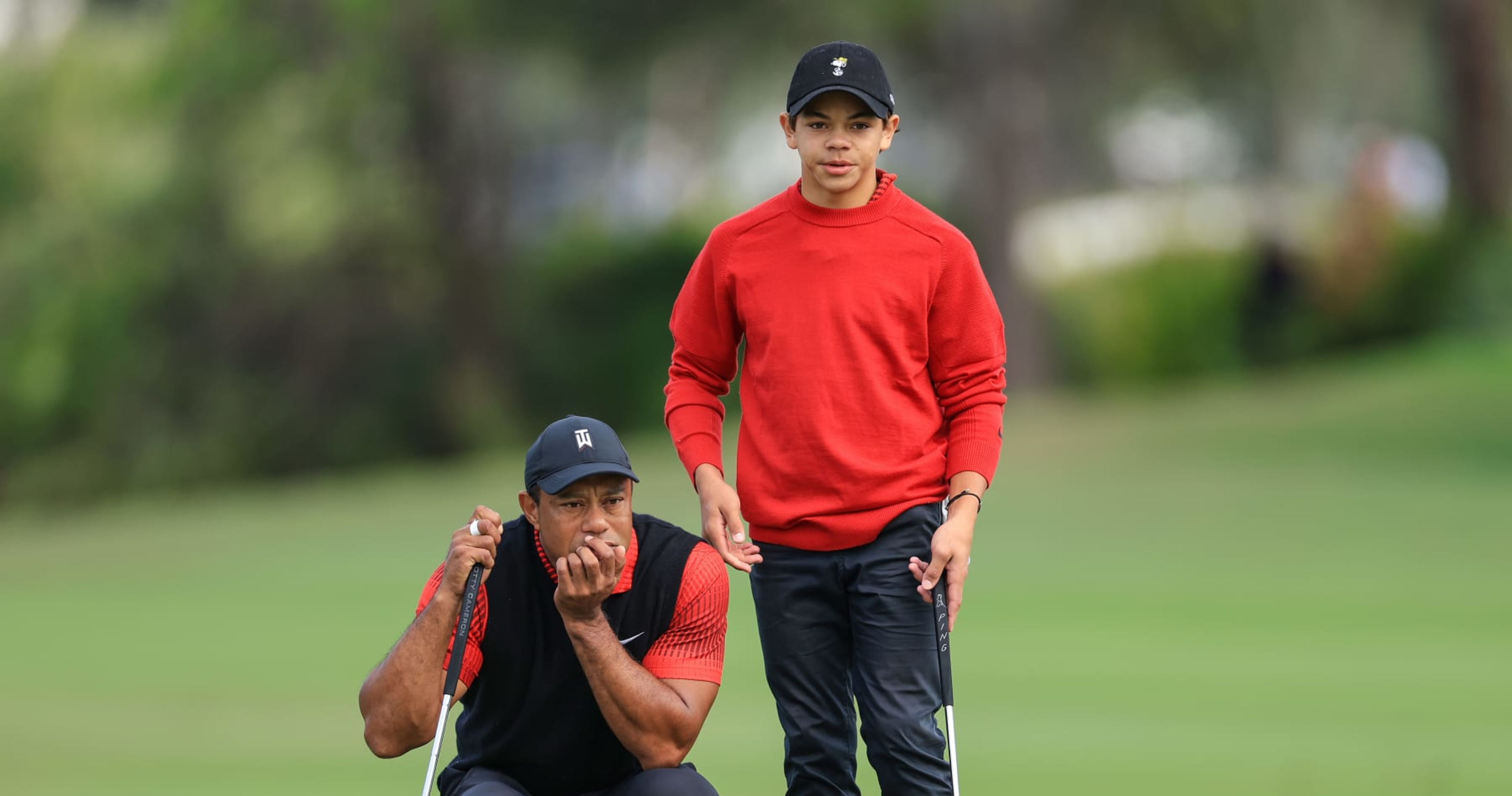 Tiger Woods, Son Charlie Struggle on Day 2, Tie for 8th in 2022 PNC Championship News, Scores, Highlights, Stats, and Rumors Bleacher Report