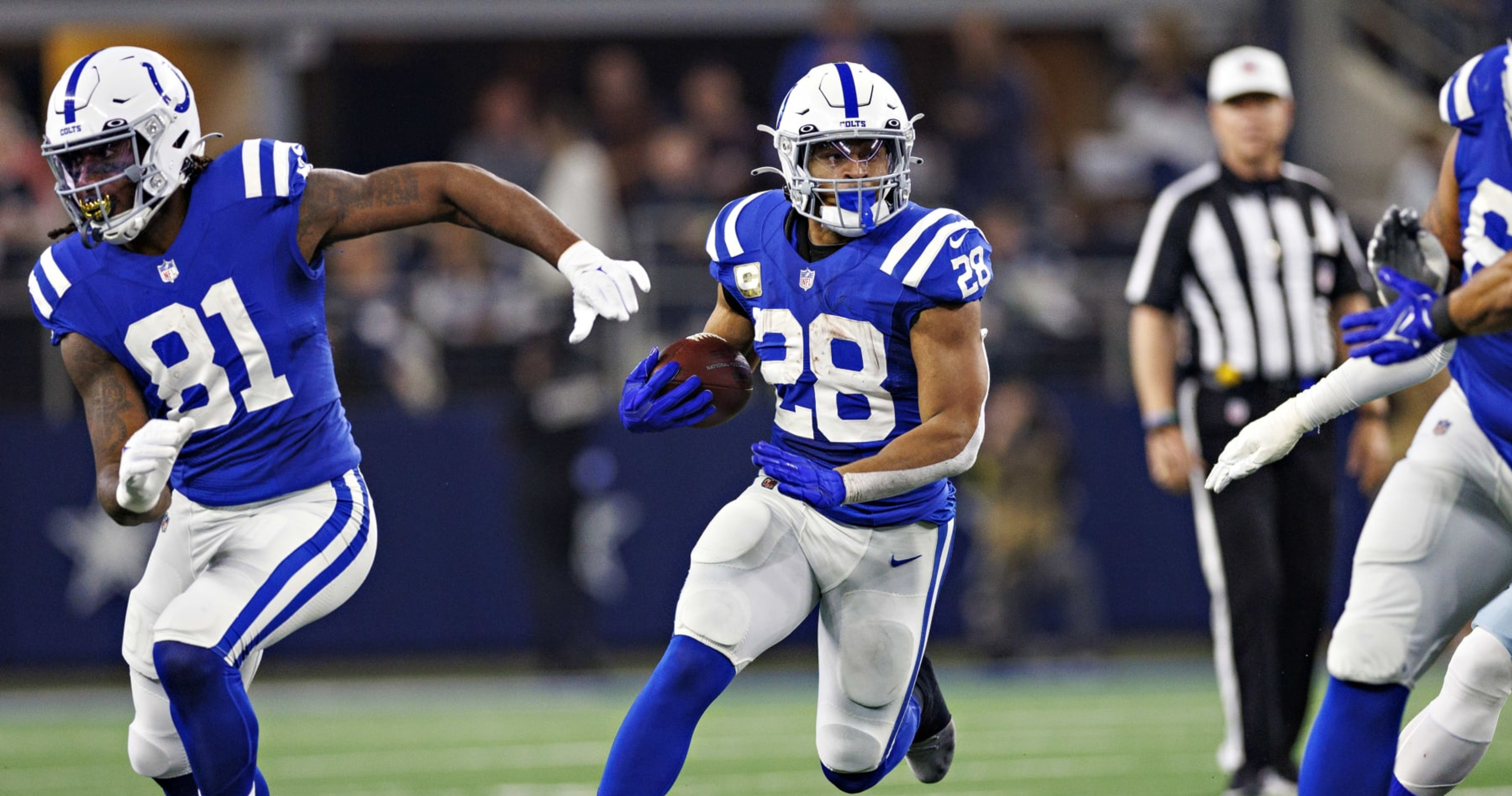 Colts' Running Back Jonathan Taylor One of Five Unanimous First-Team  All-Pro Selections for 2021 - Stampede Blue