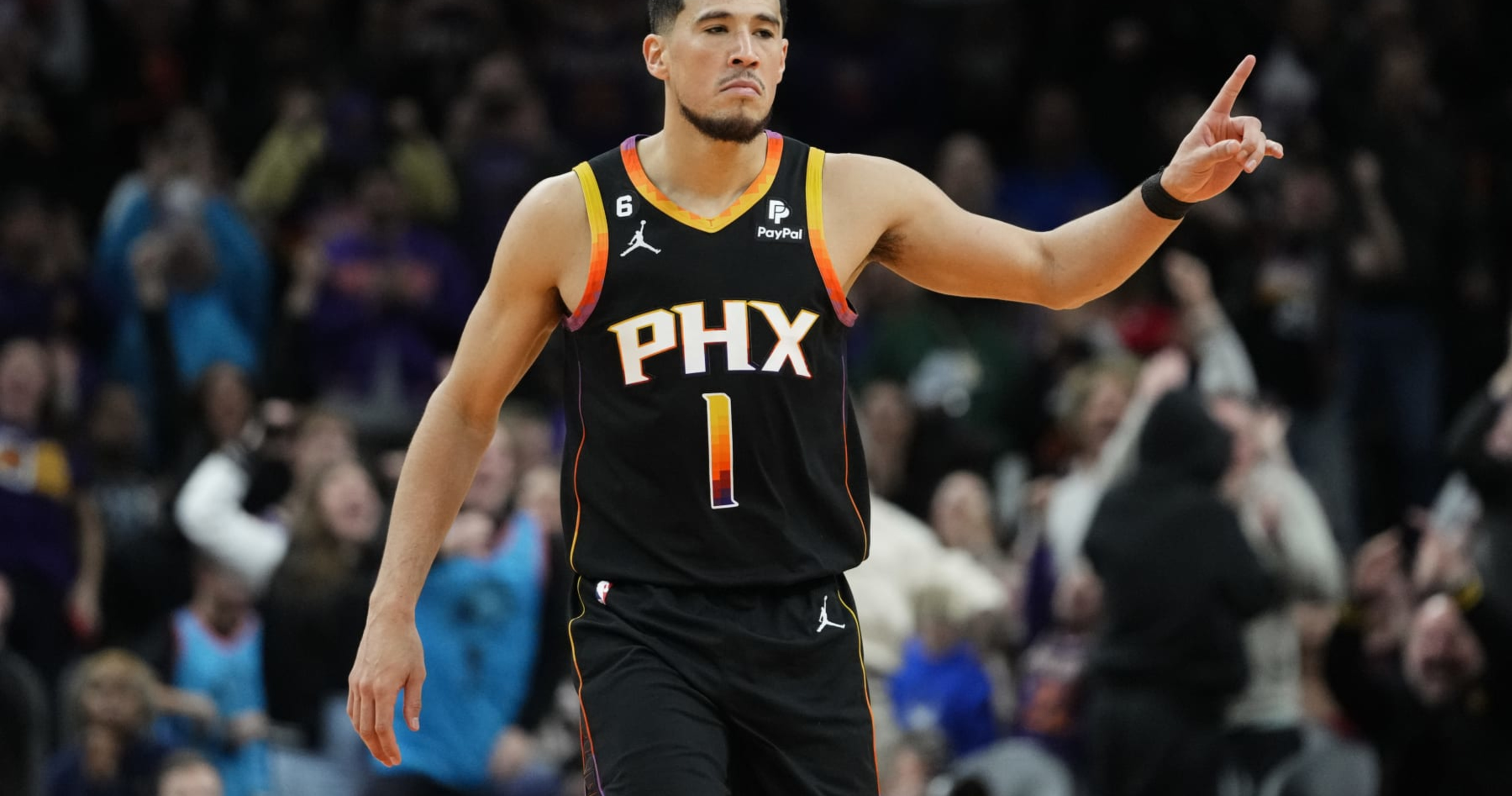 Suns guard Devin Booker out vs. Pelicans due to hamstring tightness