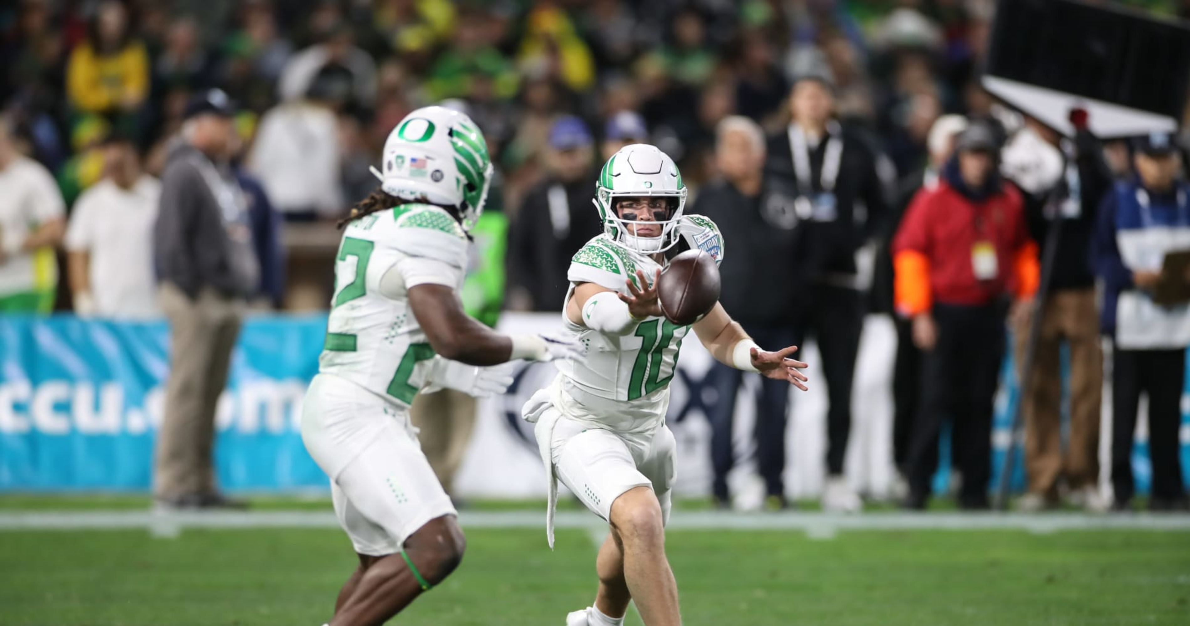 CFB Twitter Hypes Bo Nix for Comeback Win vs. North Carolina in Holiday Bowl