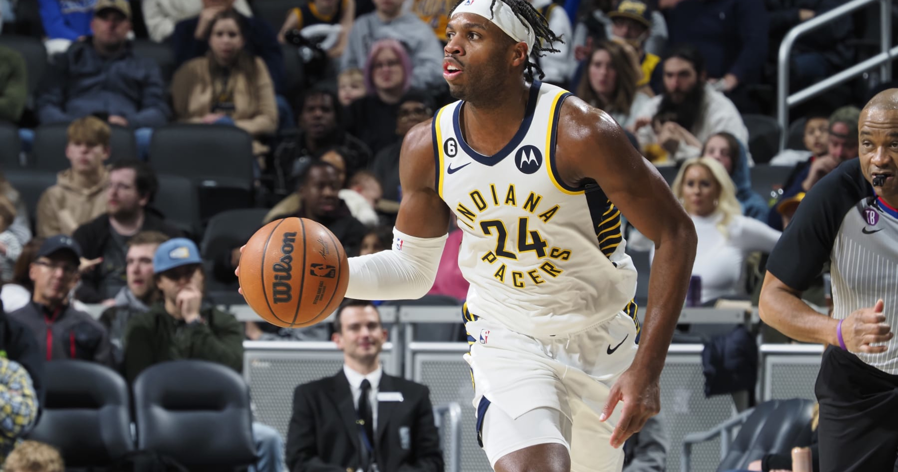 Pacers' Buddy Hield tops Reggie Miller's franchise record for 3s in