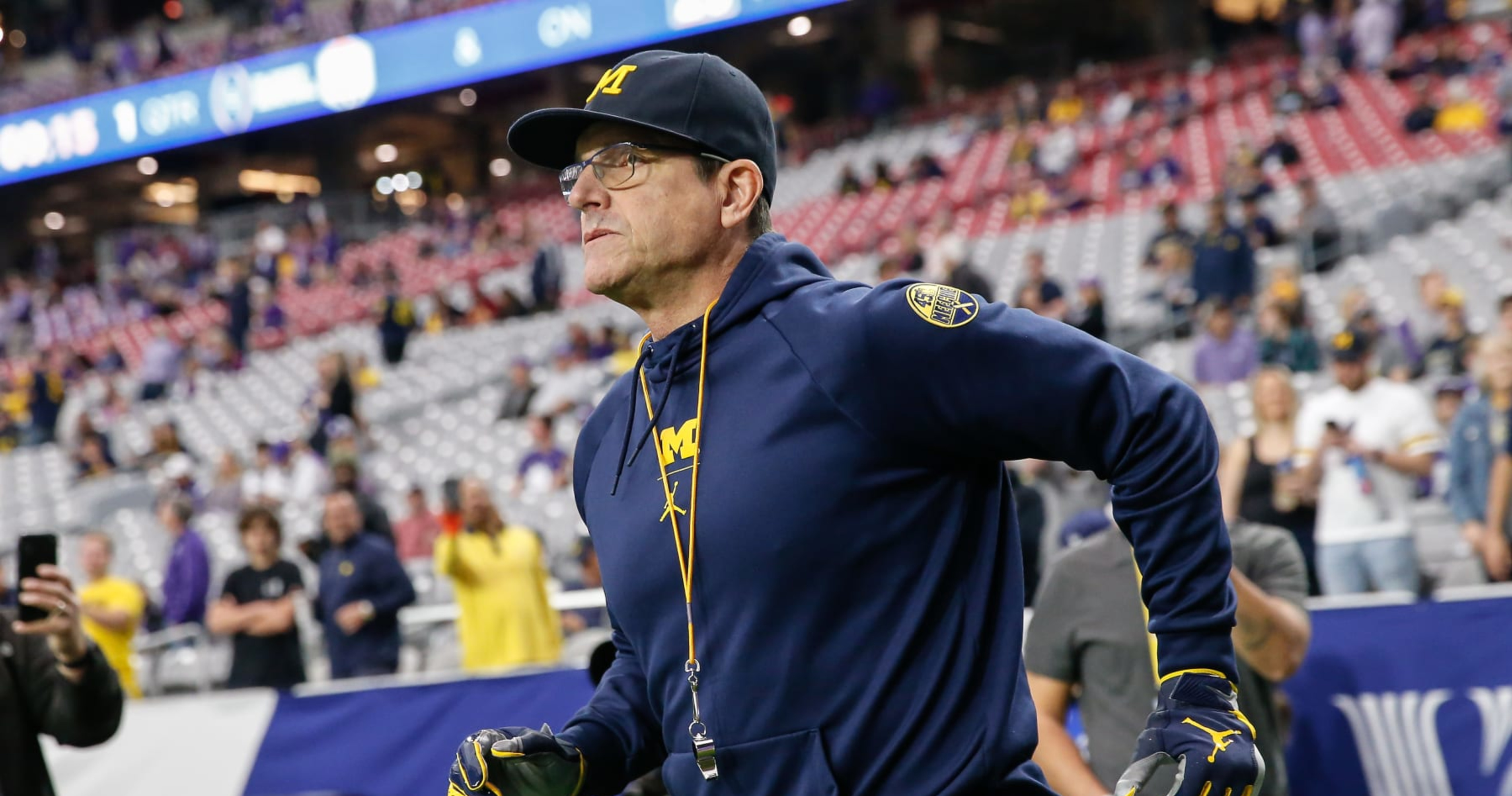 Jim Harbaugh Addresses NFL Rumors, Says He Expects to Return to Michigan in 2023