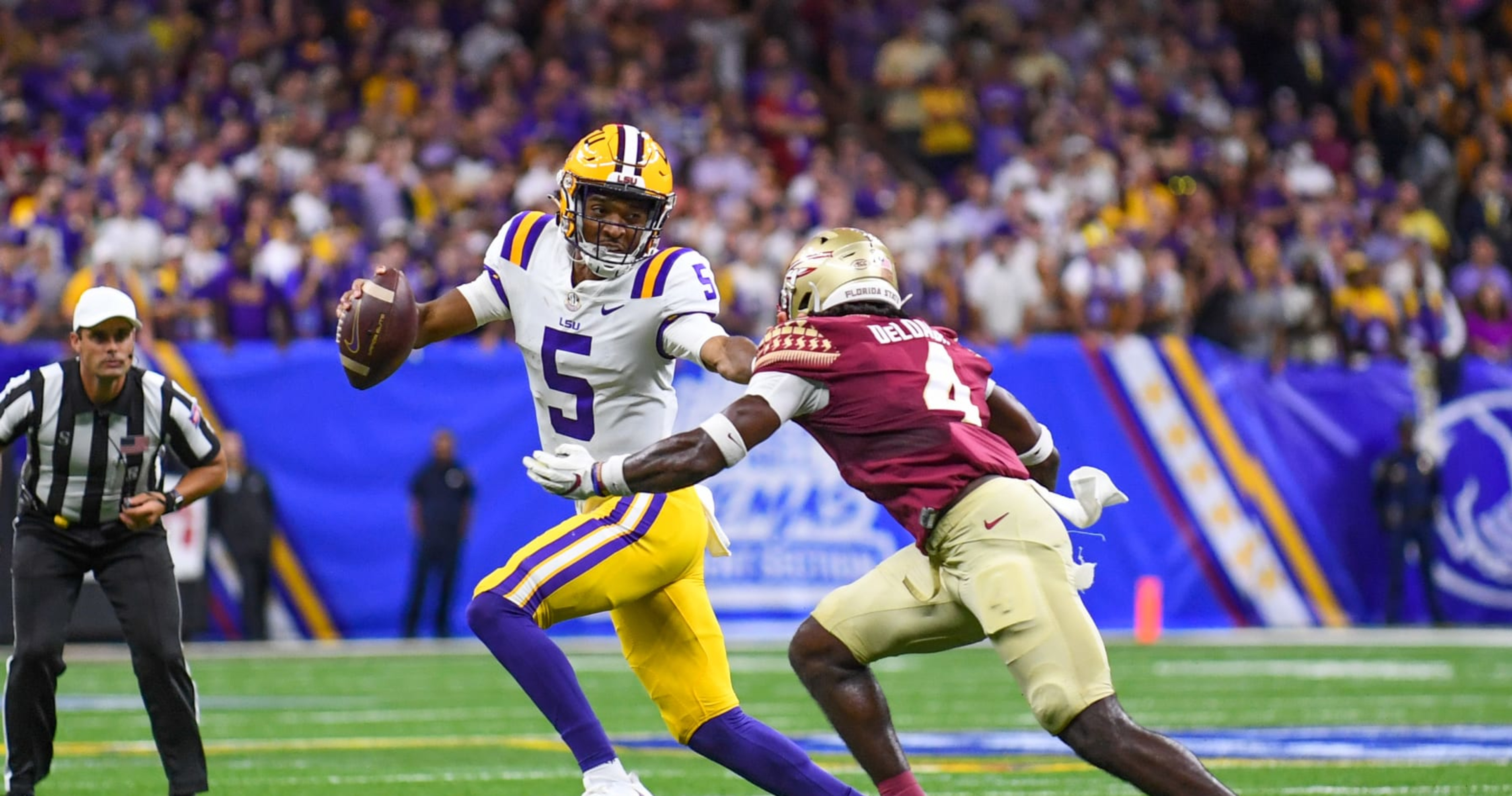 LSU Tigers Football vs Alabama Crimson Tide Football 2022-23