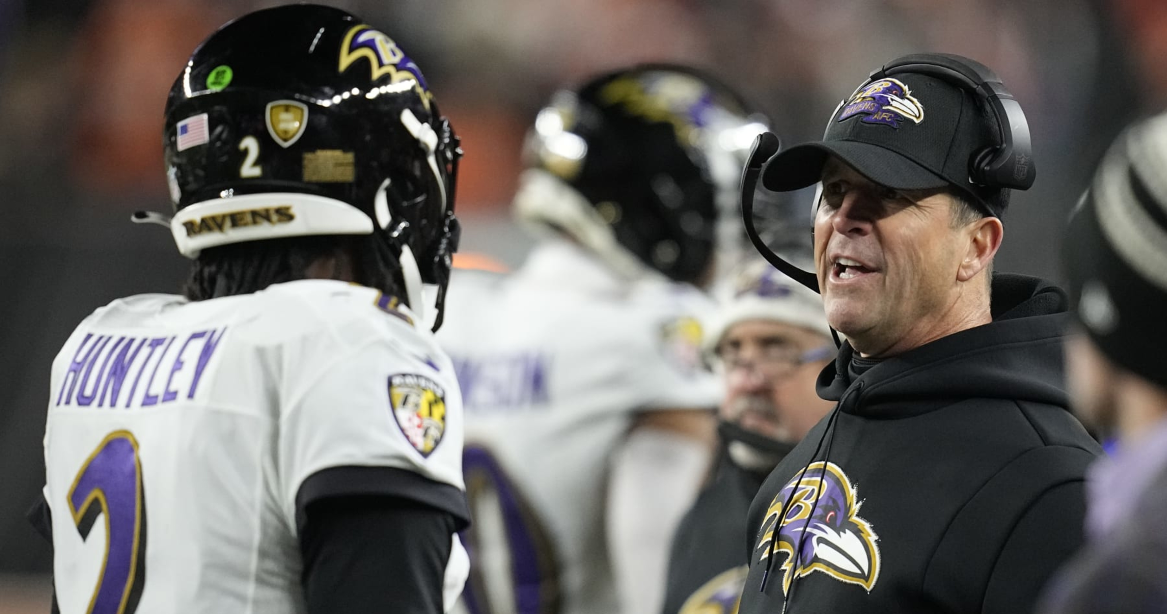 Baltimore Ravens NFL Levitating Football