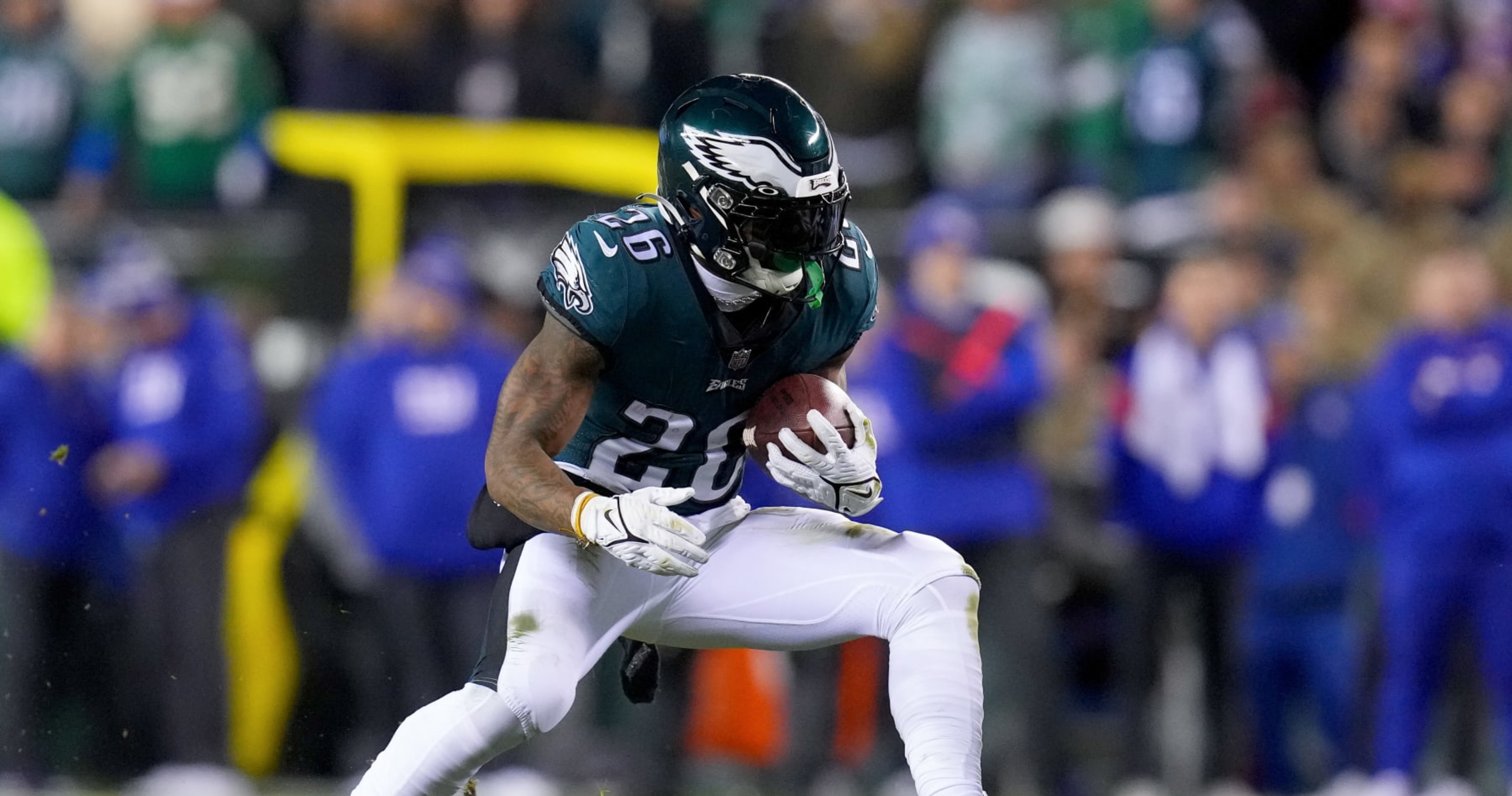 Former Eagles RB Miles Sanders Reportedly Reaches 4-Year, $25M Contract  with Panthers, News, Scores, Highlights, Stats, and Rumors