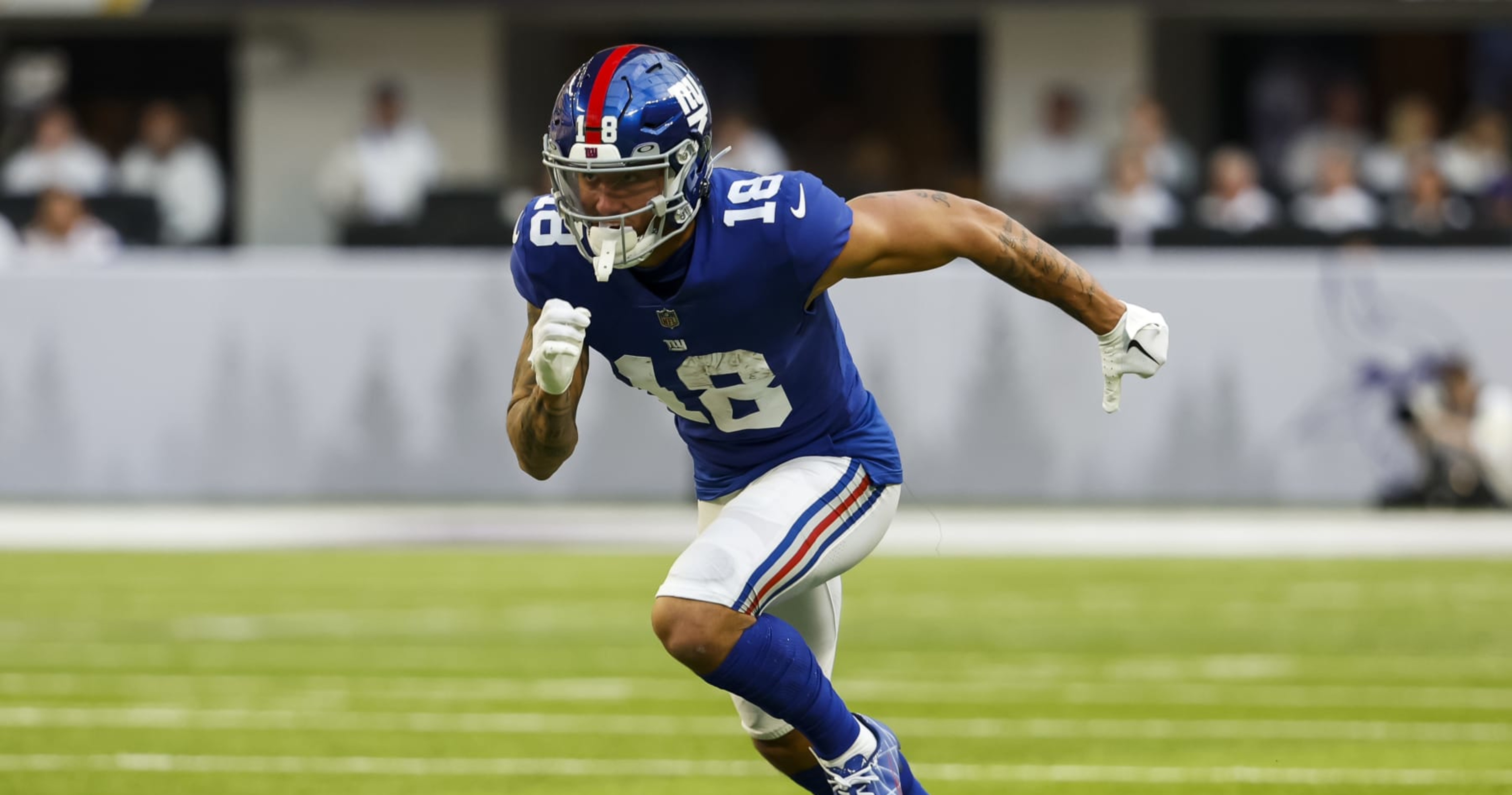 Former Oregon State star Isaiah Hodgins cashes in after breakout season  with the New York Giants 