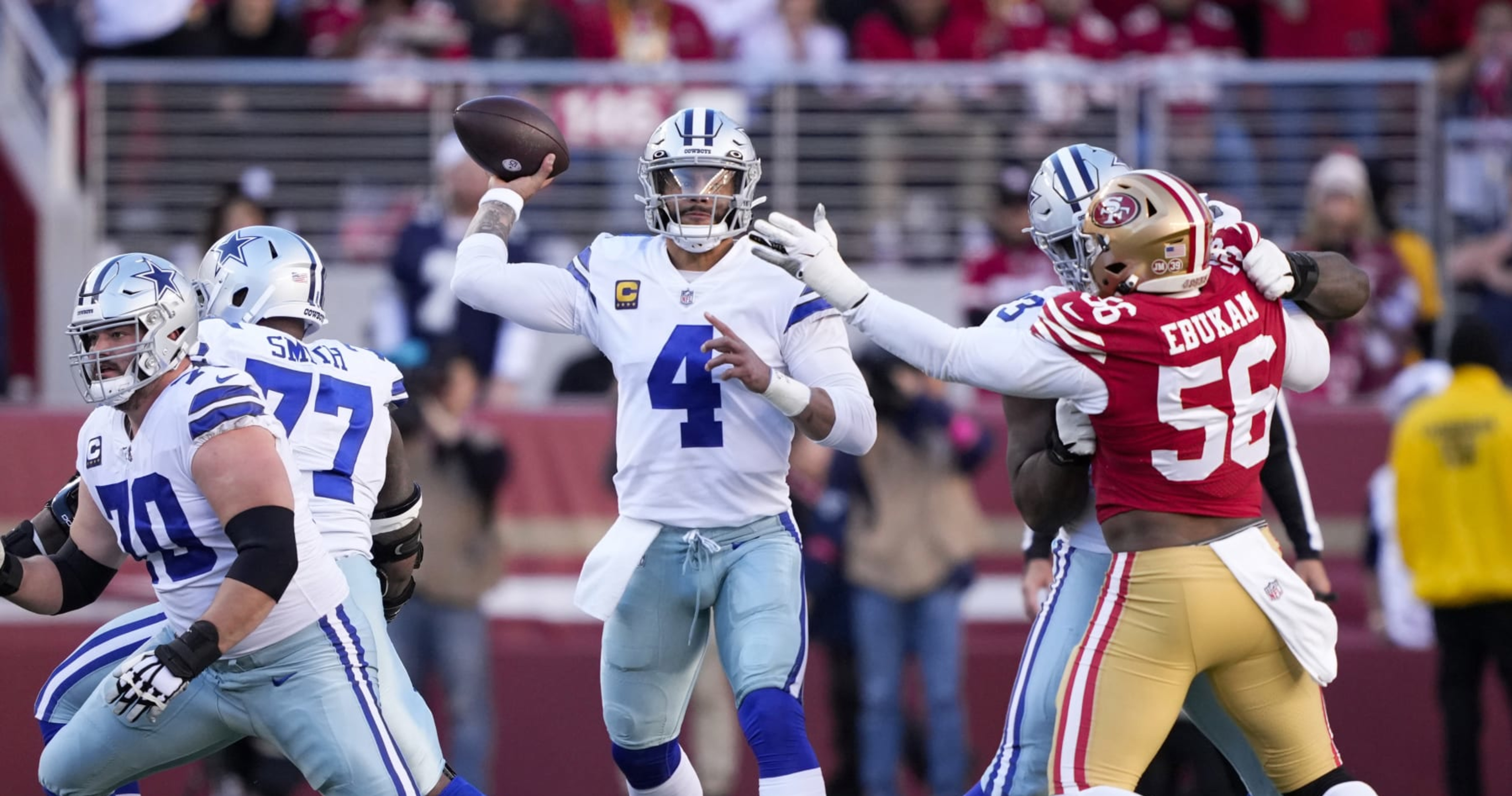 Cowboys vs. 49ers: Highlights, game tracker and more