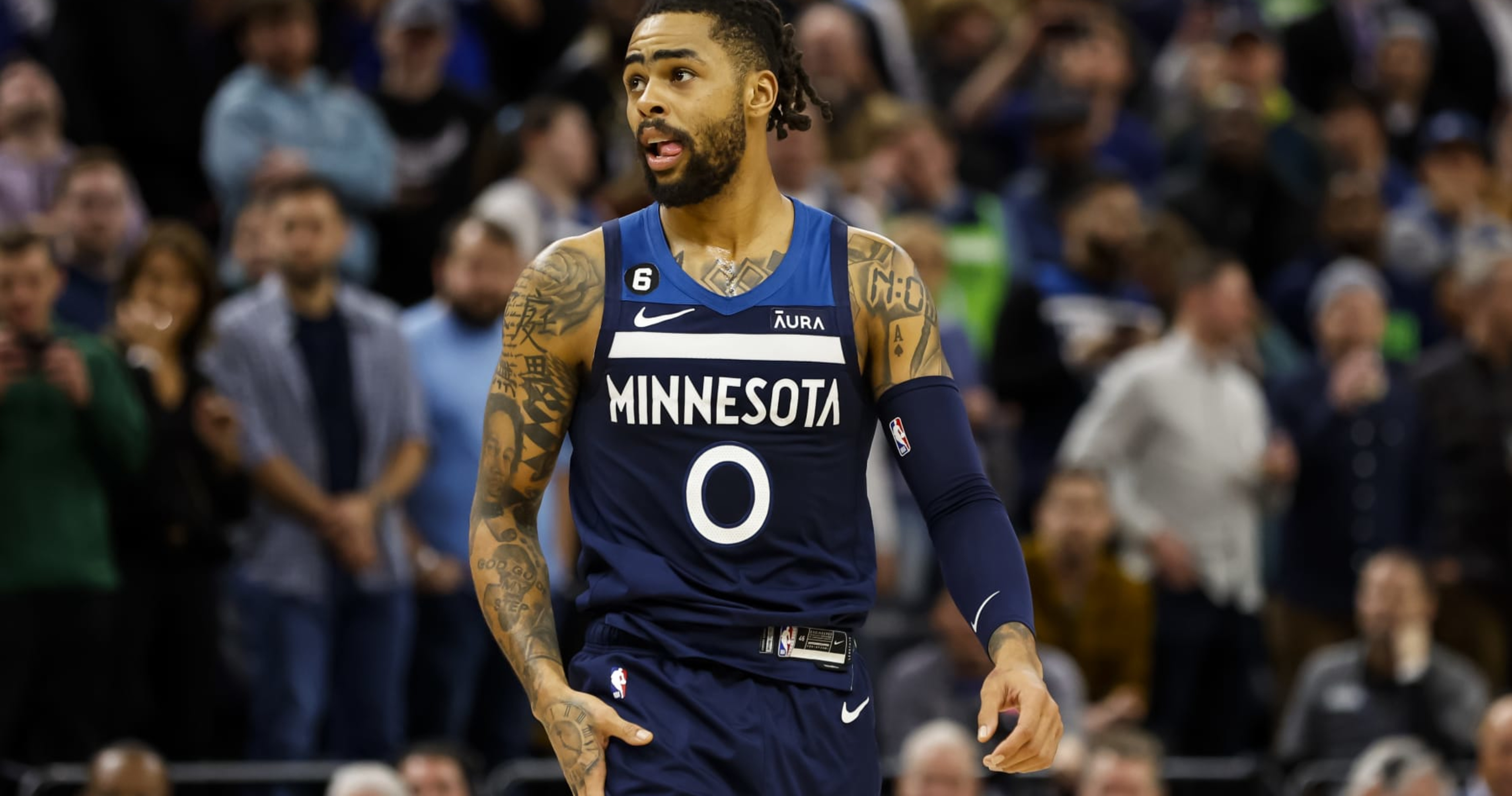 D'Angelo Russell Rumors Rivals Believe TWolves Will Try to Trade PG