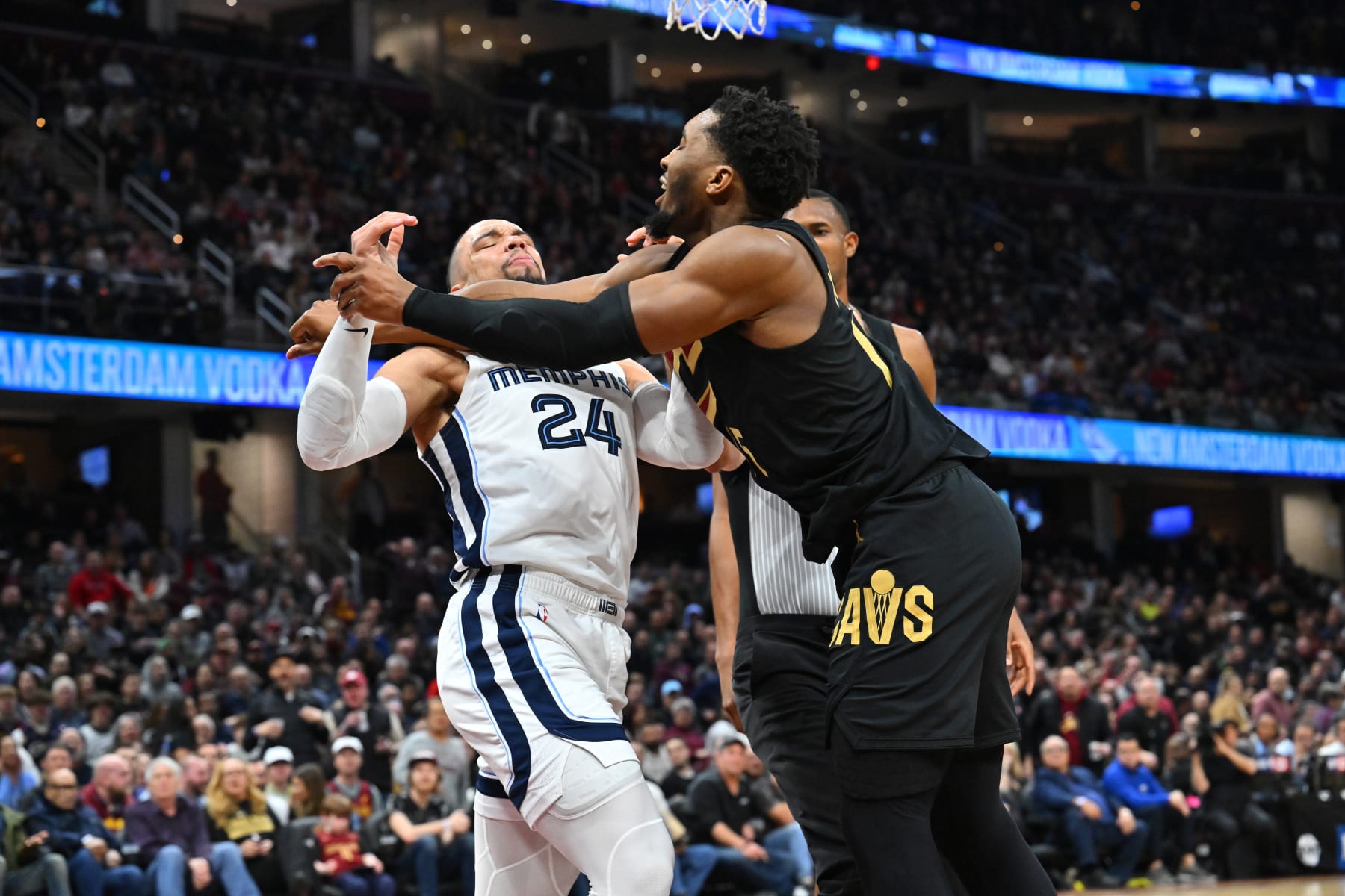 Cavs' Donovan Mitchell on Dillon Brooks Scuffle: 'Been Busting His Ass for Years'