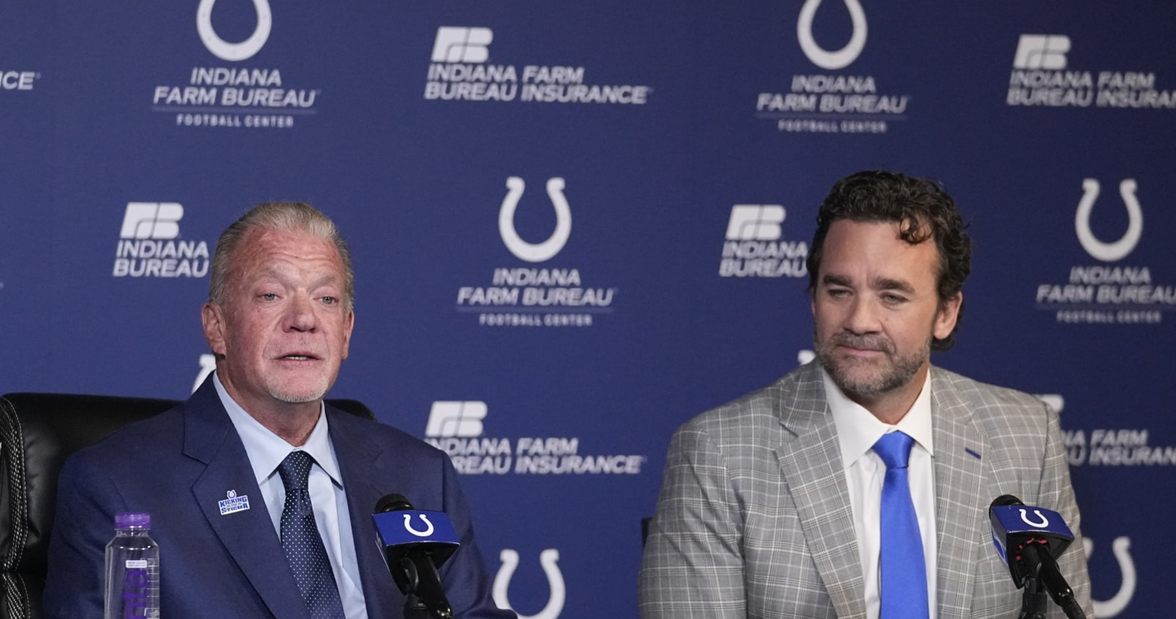 Indianapolis, Indiana, USA. 08th Jan, 2023. Indianapolis Colts interim head  coach Jeff Saturday during NFL game against the Houston Texans in  Indianapolis, Indiana. John Mersits/CSM/Alamy Live News Stock Photo - Alamy