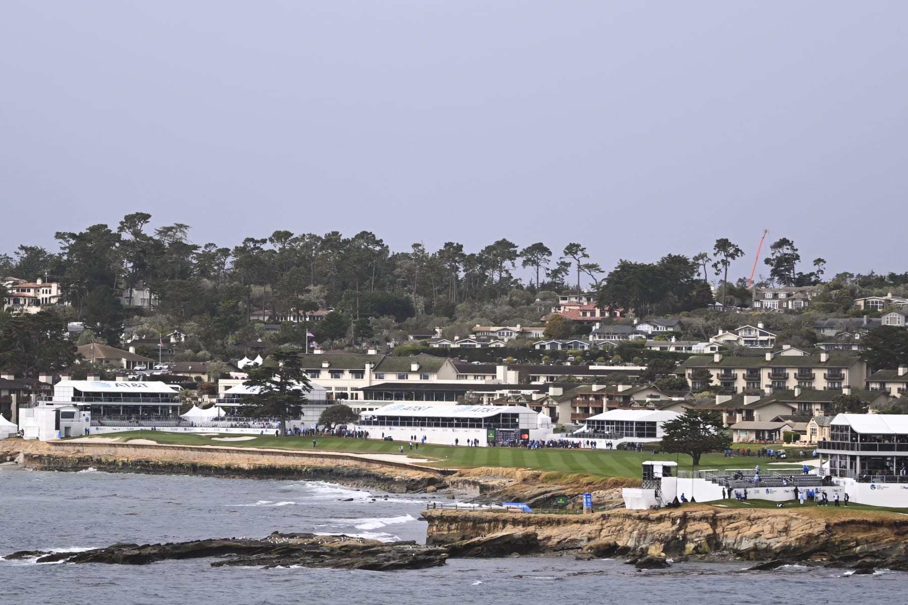 Caddie Given CPR After Collapsing at Pebble Beach ProAm; Transported