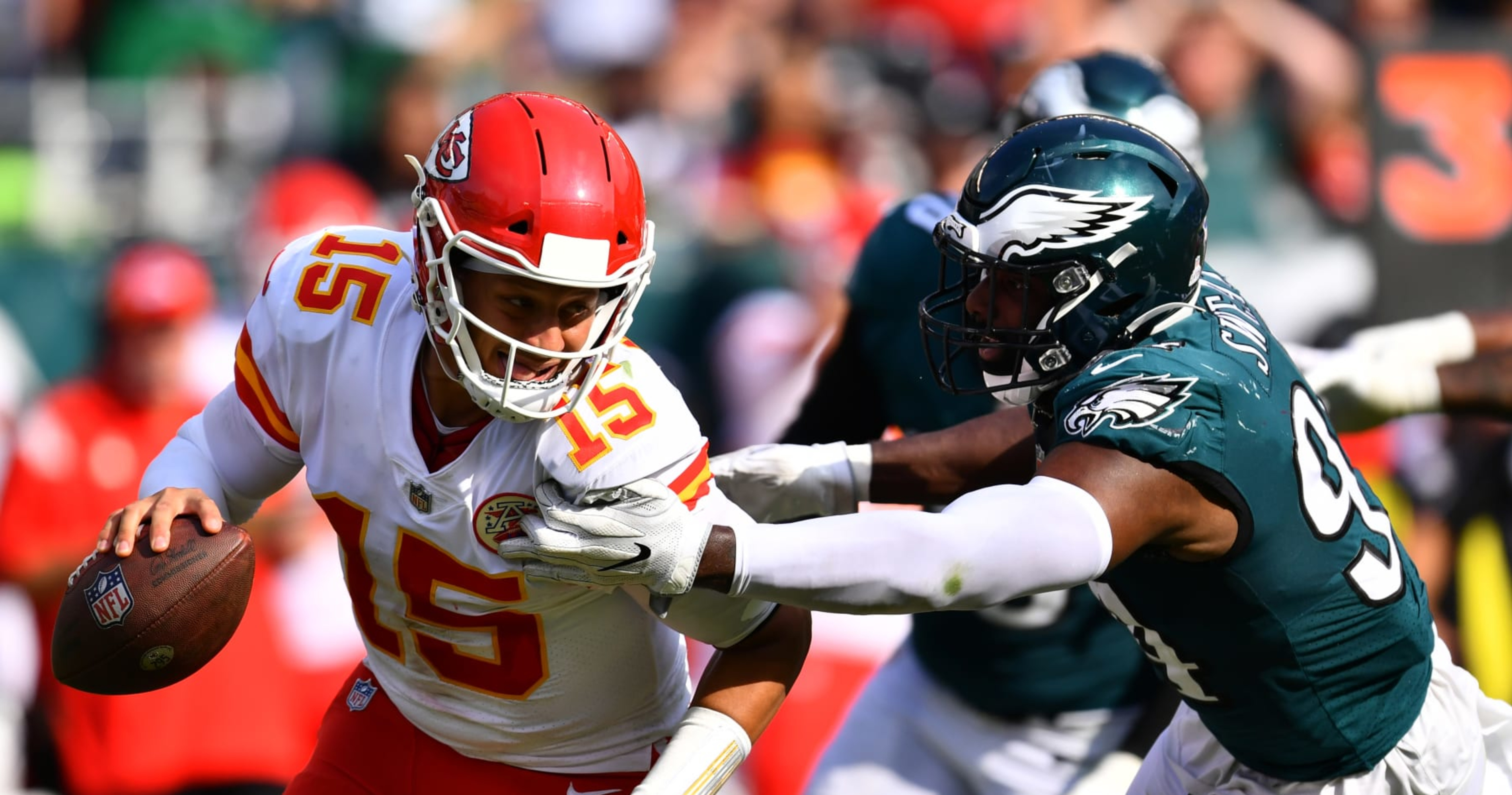 Vitória dramática do Philadelphia Eagles e virada do KC Chiefs