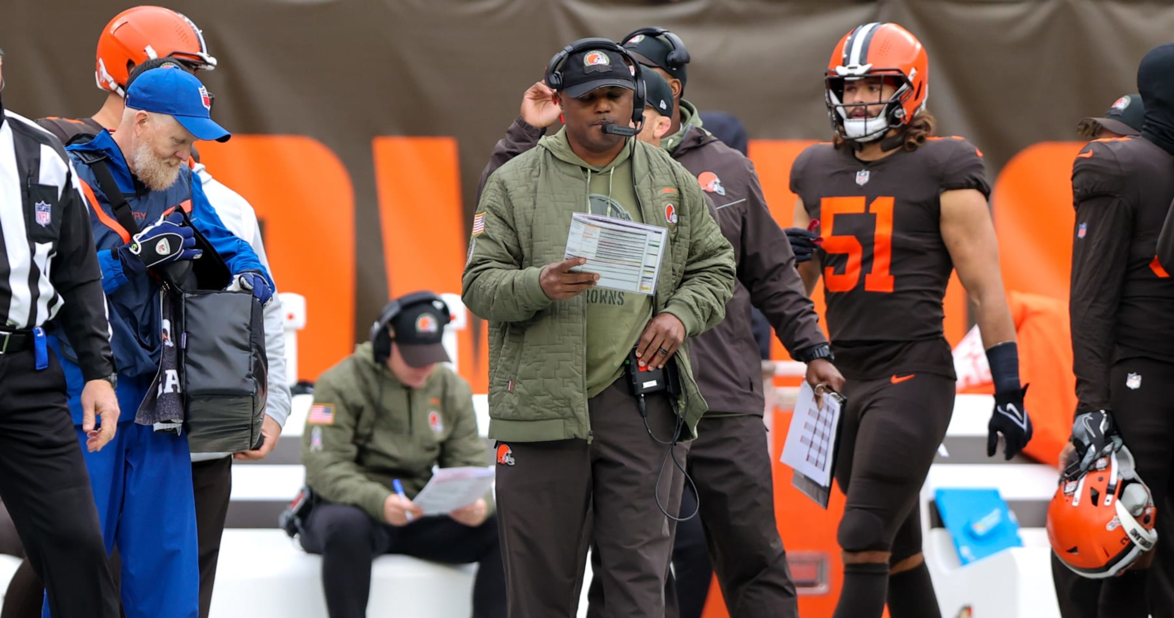 Browns DC Joe Woods fired after 7-10 season