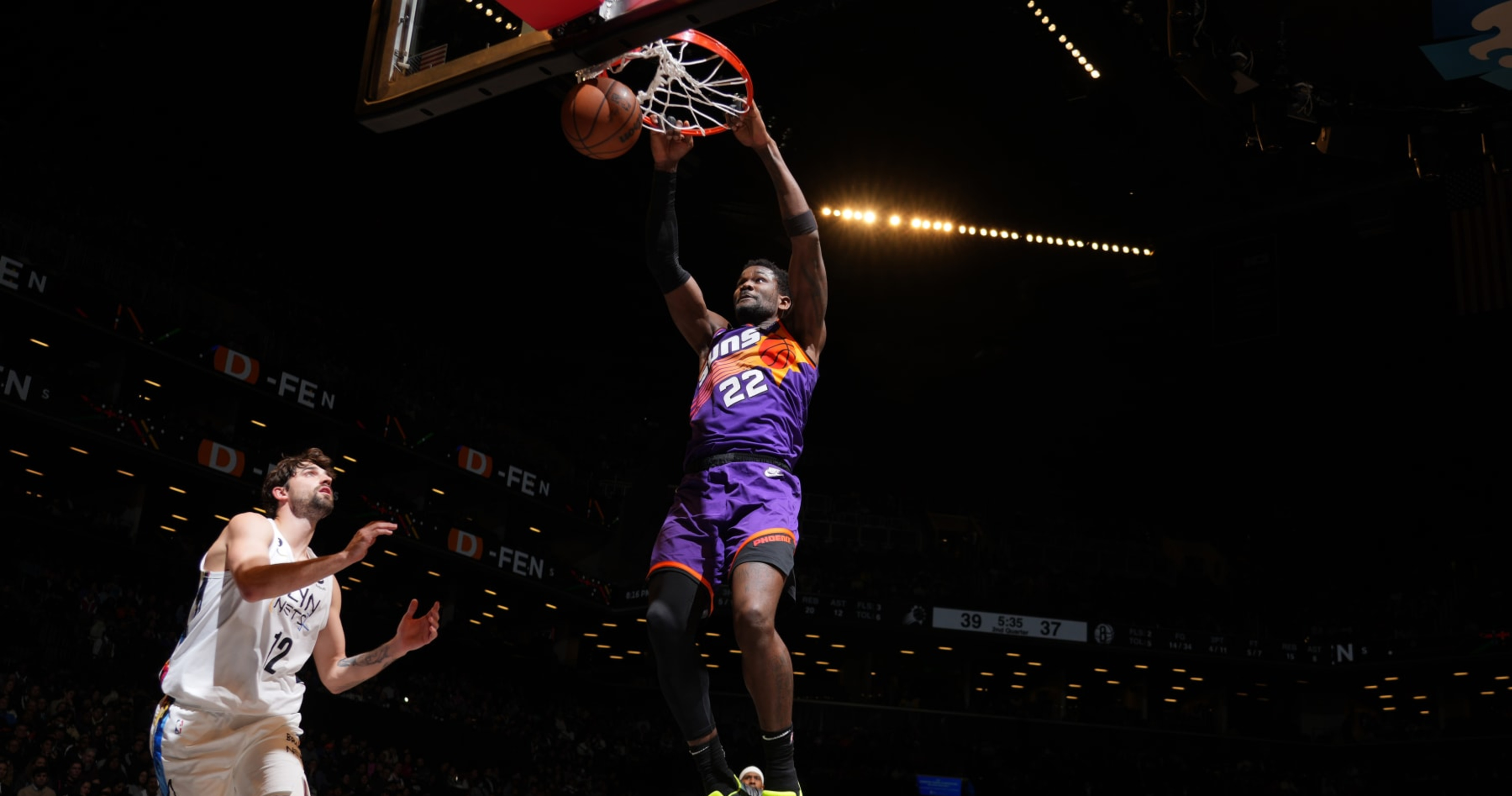 Deandre Ayton breaks down 22-rebound performance in Booker broken nose shirt  - Bright Side Of The Sun