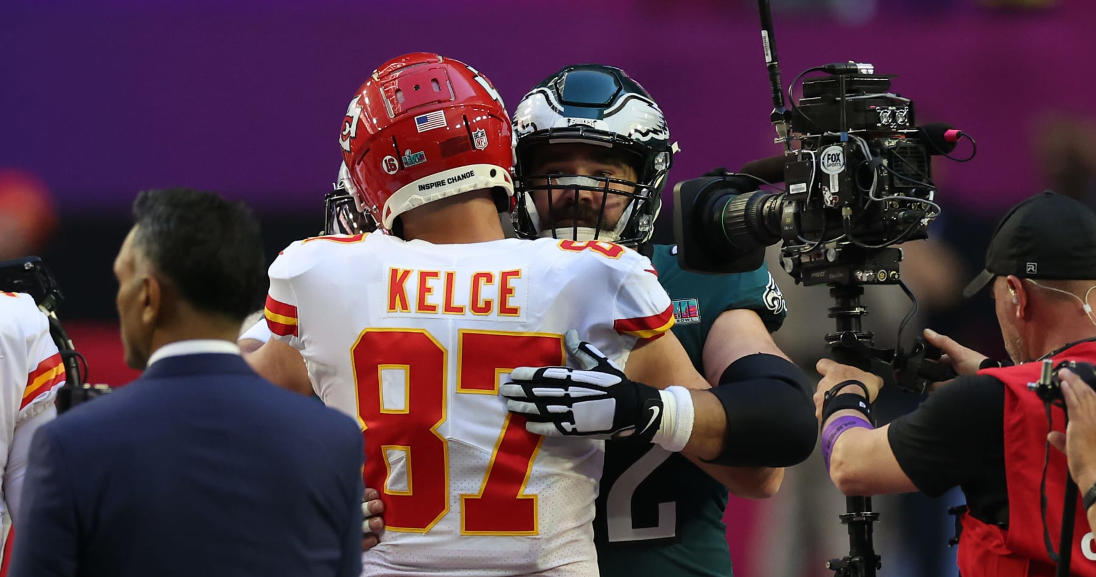 CONGRATULATIONS CHIEFS!!! #kidsuper #traviskelce #superbowl #chiefs