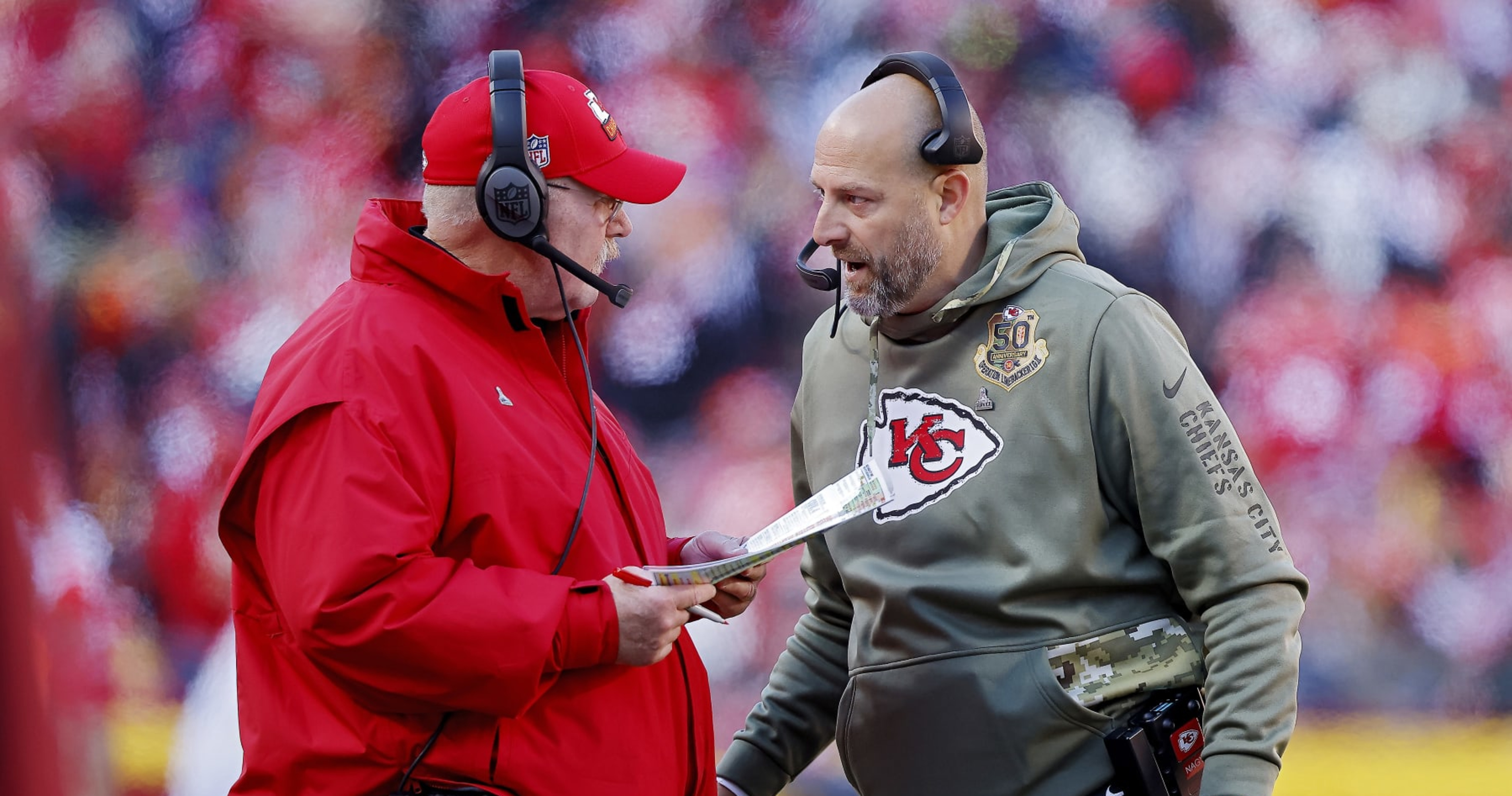 KC Chiefs' Andy Reid, Patrick Mahomes Call Out Officials for